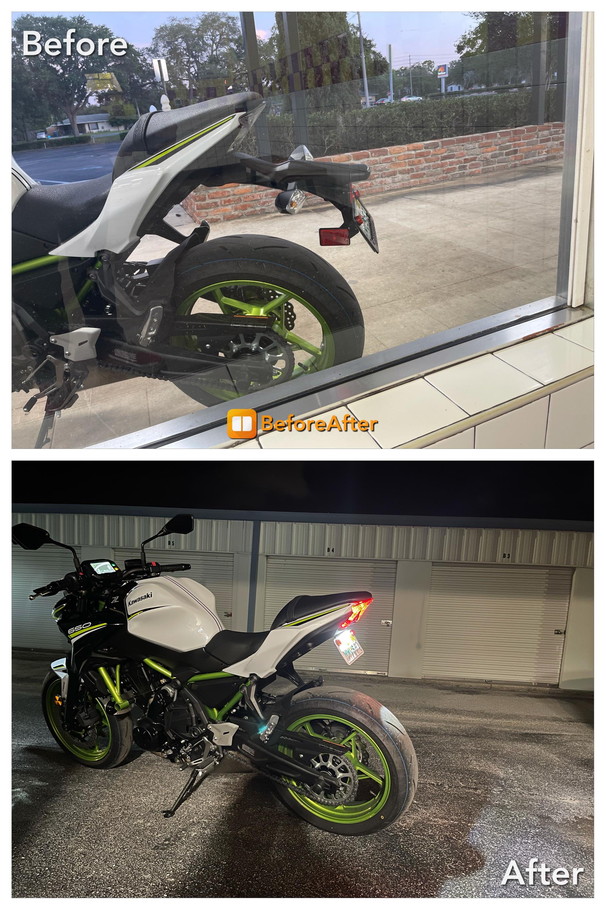 Rear fender delete. Everything from TSTindustries local Fl. Looks SOO