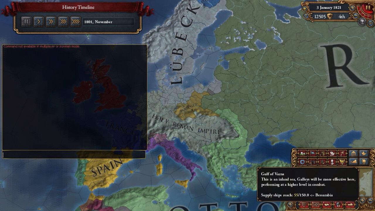 AI revoked the privilegia (Bonus Historic Russian borders) r/eu4