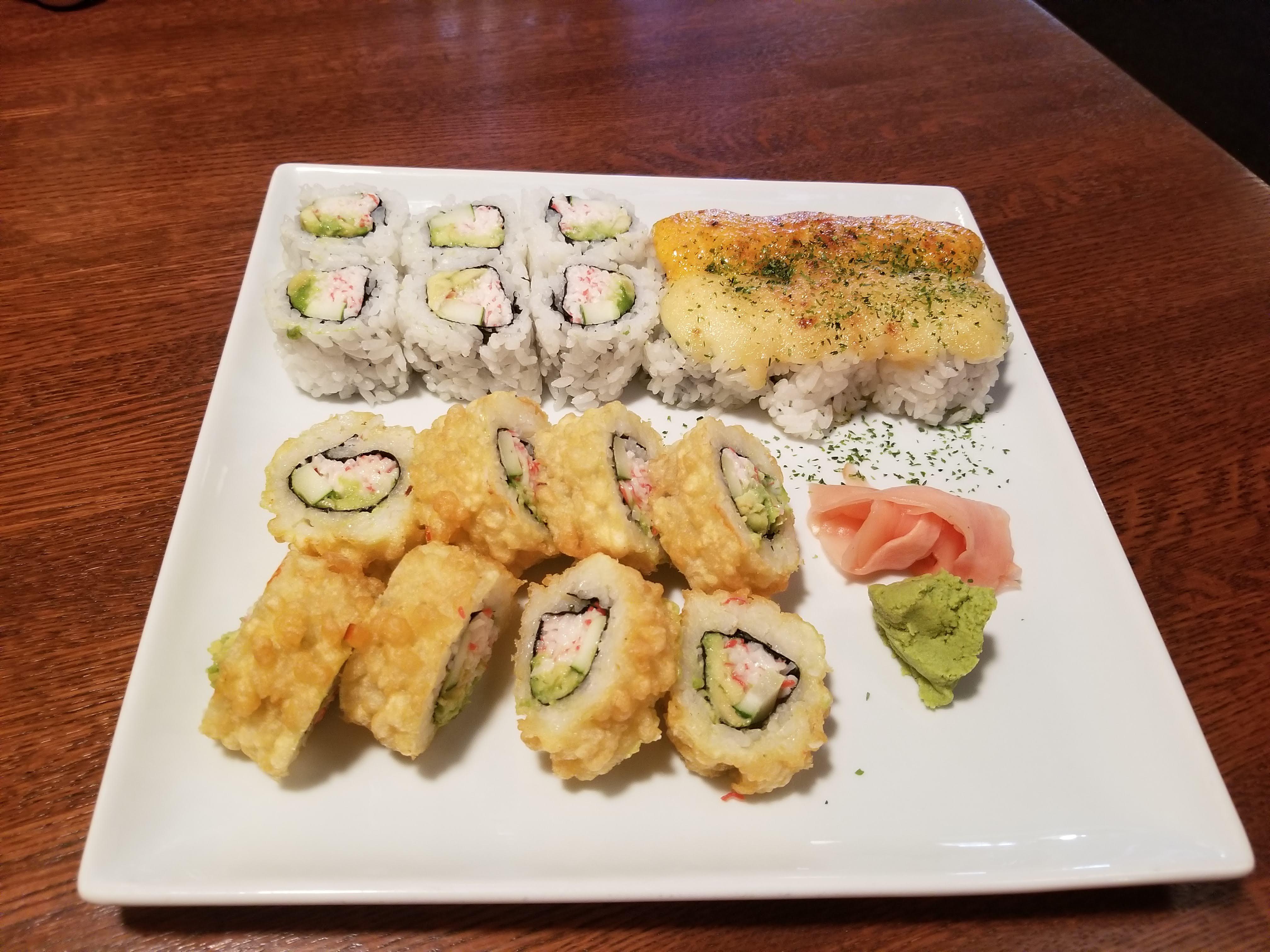Cold, baked, fried r/sushi