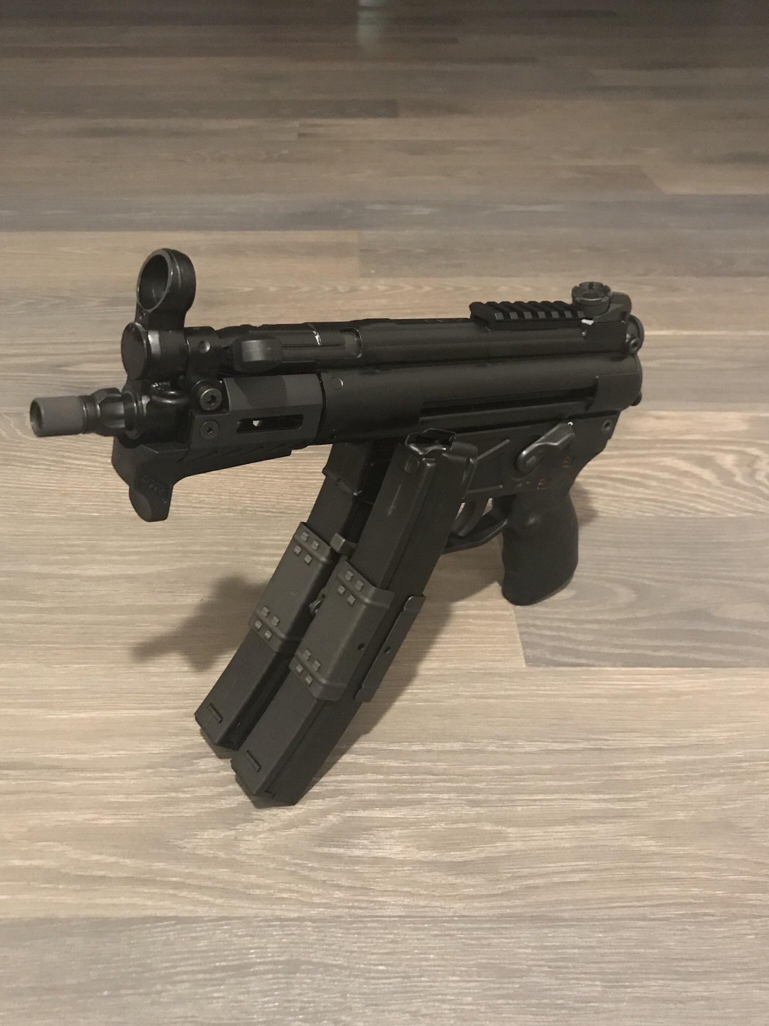 Clamp for dual mags on Mp5? I’m getting the WE Apache (MP5K GBB) and