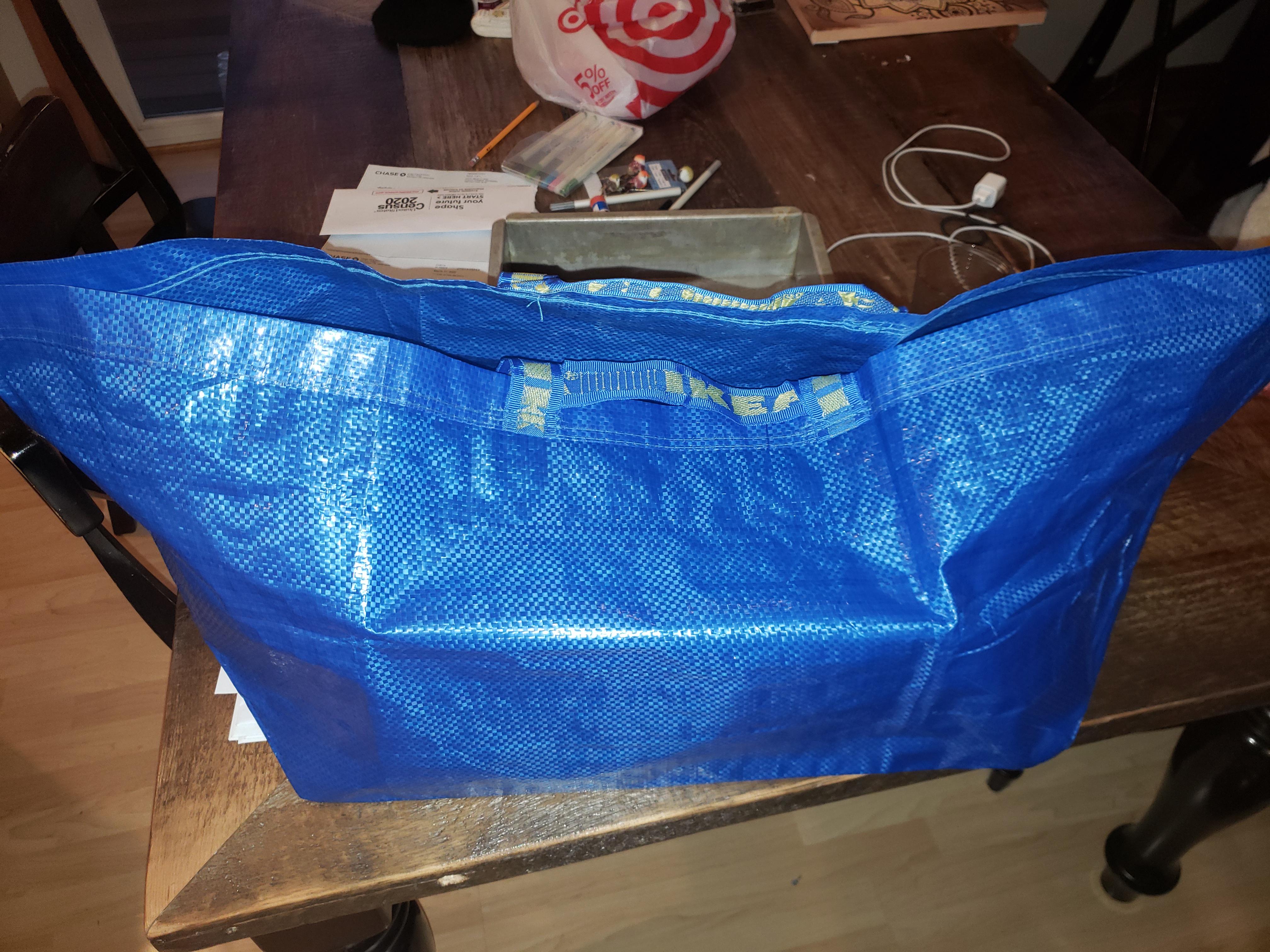 Aldi Pro Shopping Tip get a bag like this one for about 3 from IKEA for your trips to Aldi