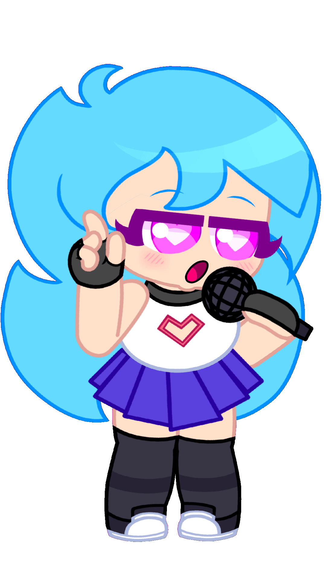 This is the most accurate drawing of skyblue in gacha (pls don't kill