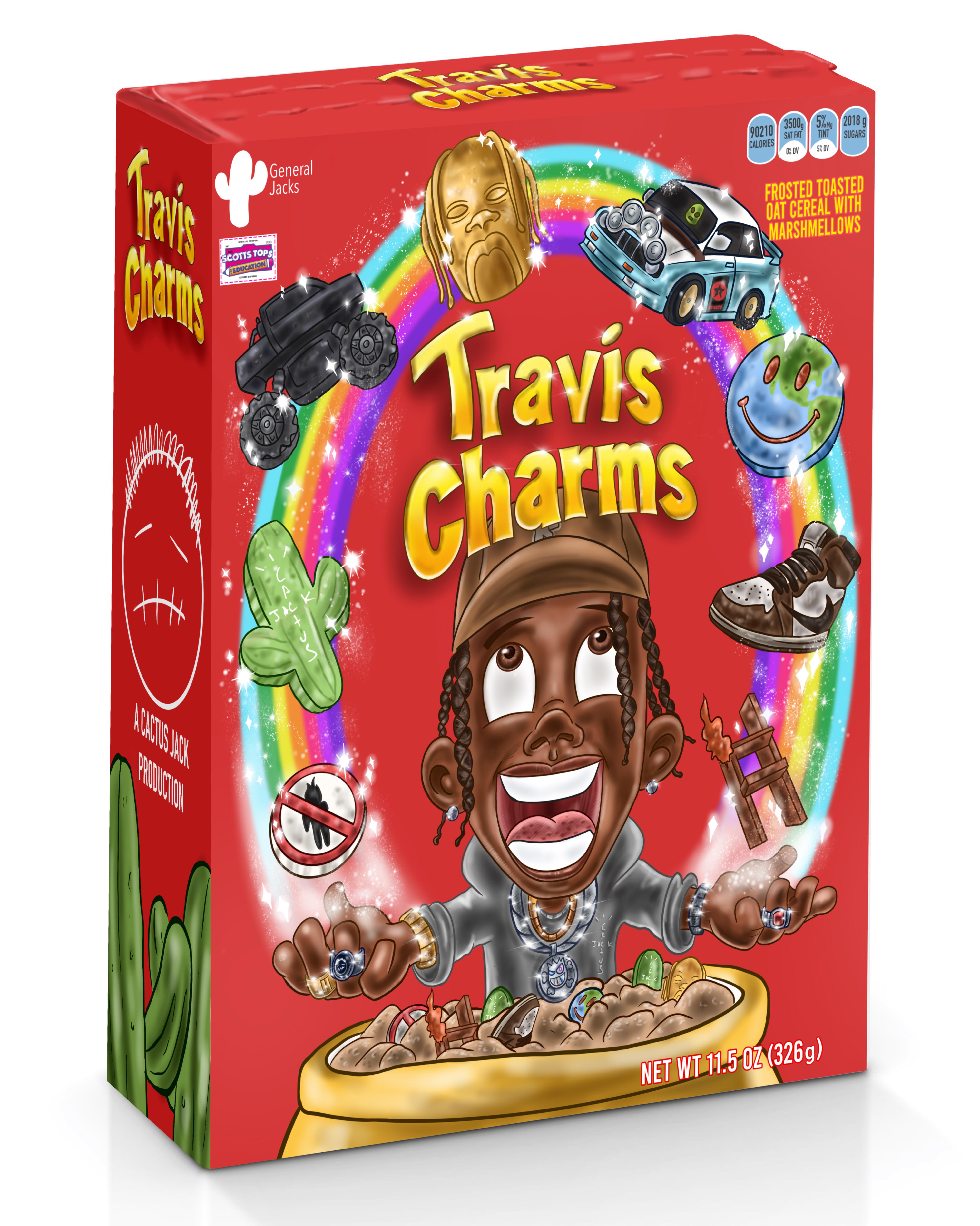 I designed a Travis Scott Lucky Charms box, please let me know what you