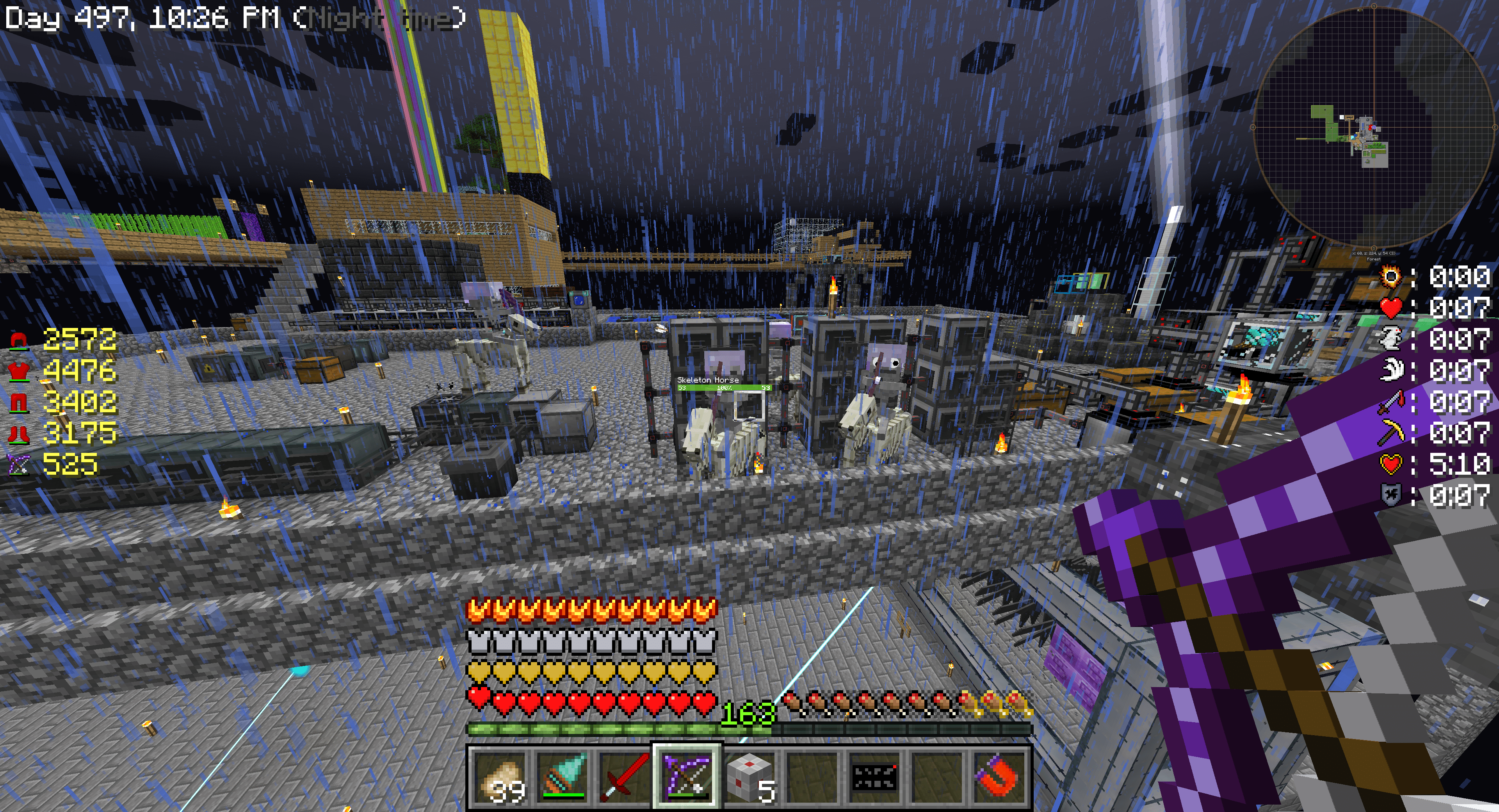 Minecraft Skeleton Horse Armor