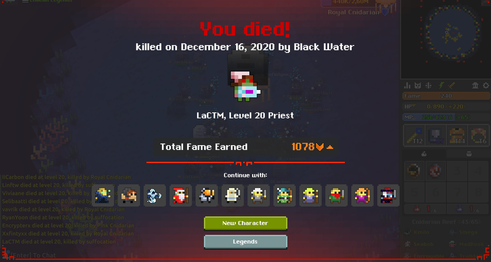 This is what lag looks like... r/RotMG