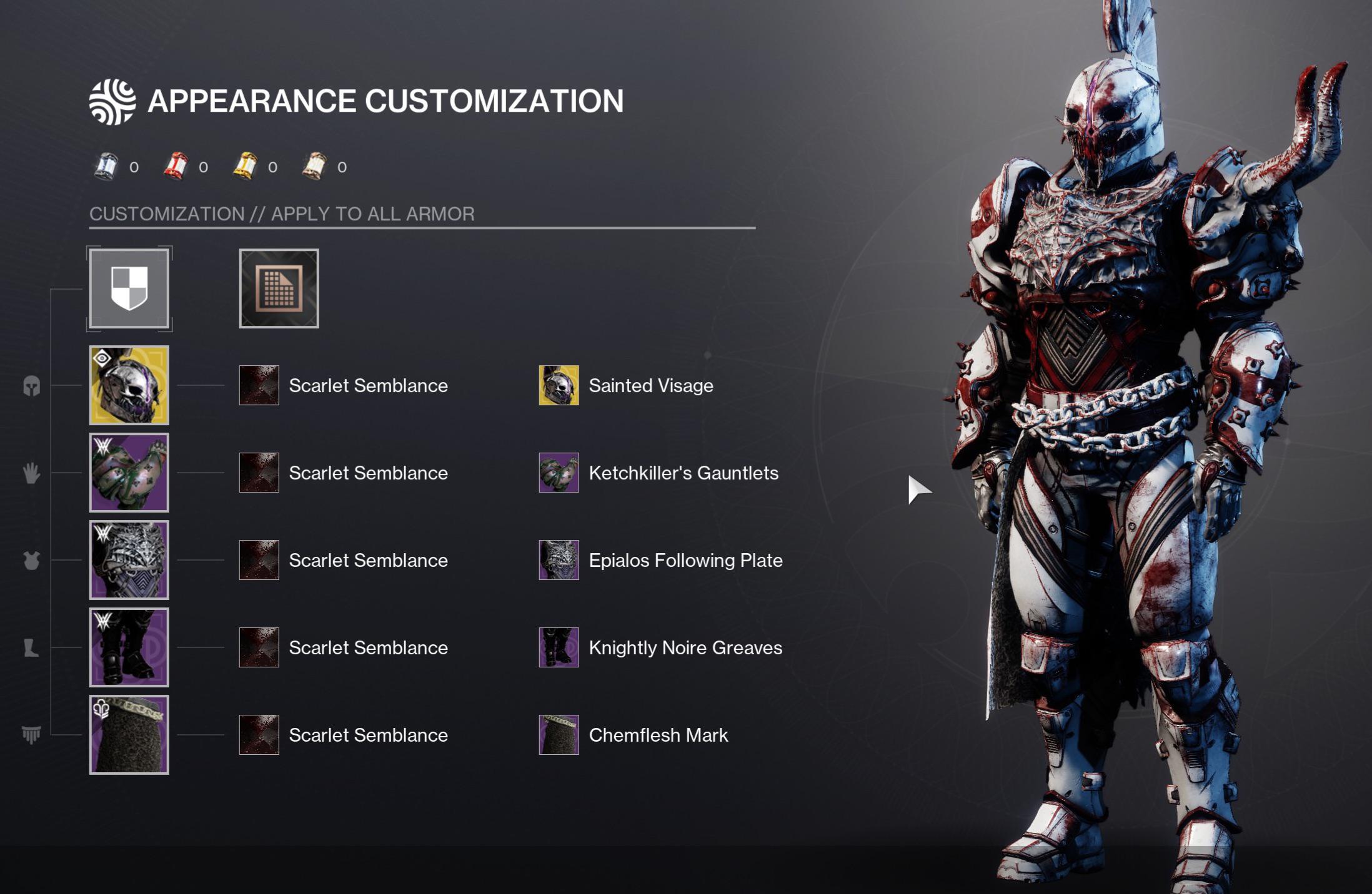 I love the new crucible shader and Saint 14 helm ornament r