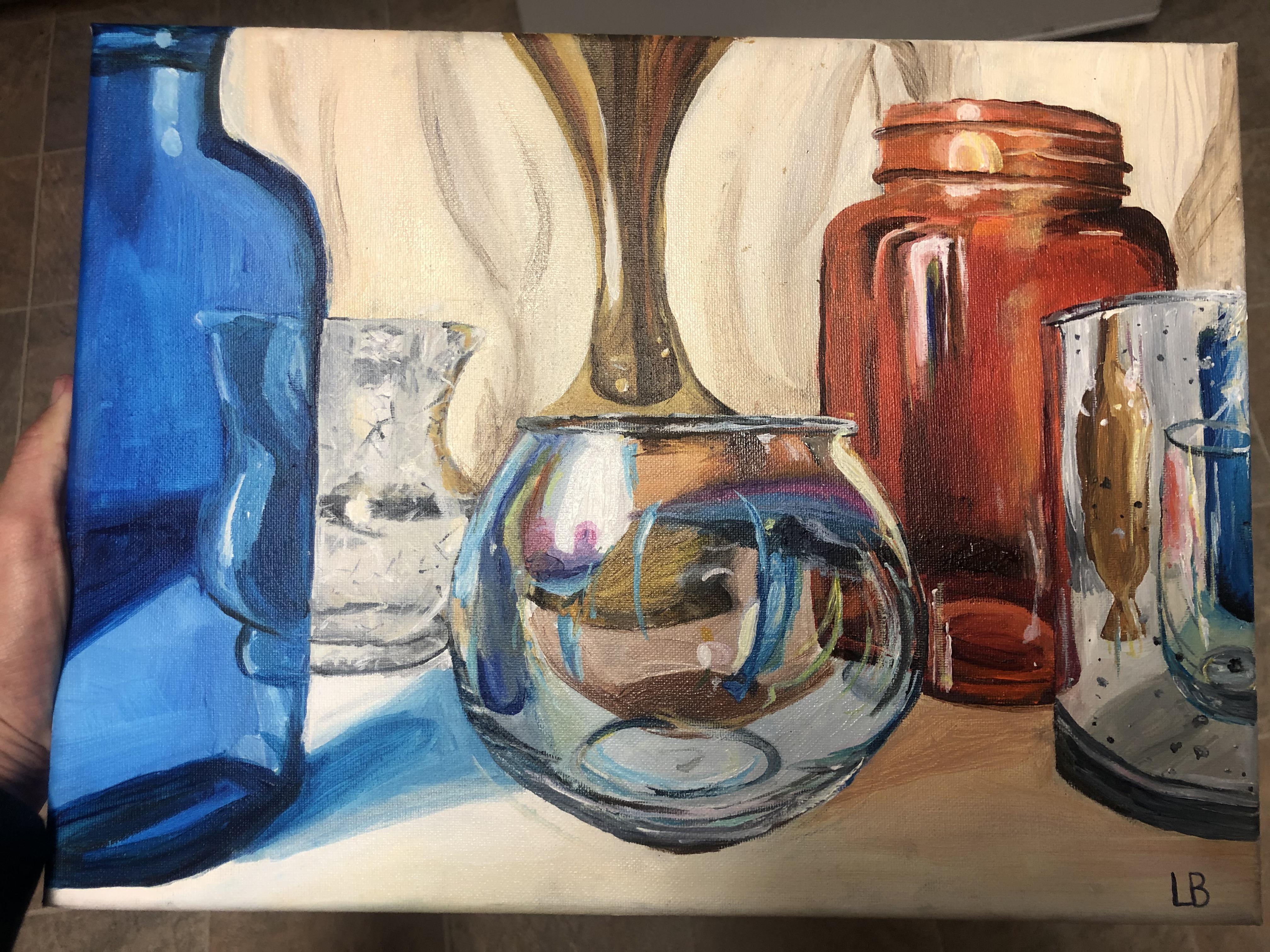 Reflections in Glass r/painting