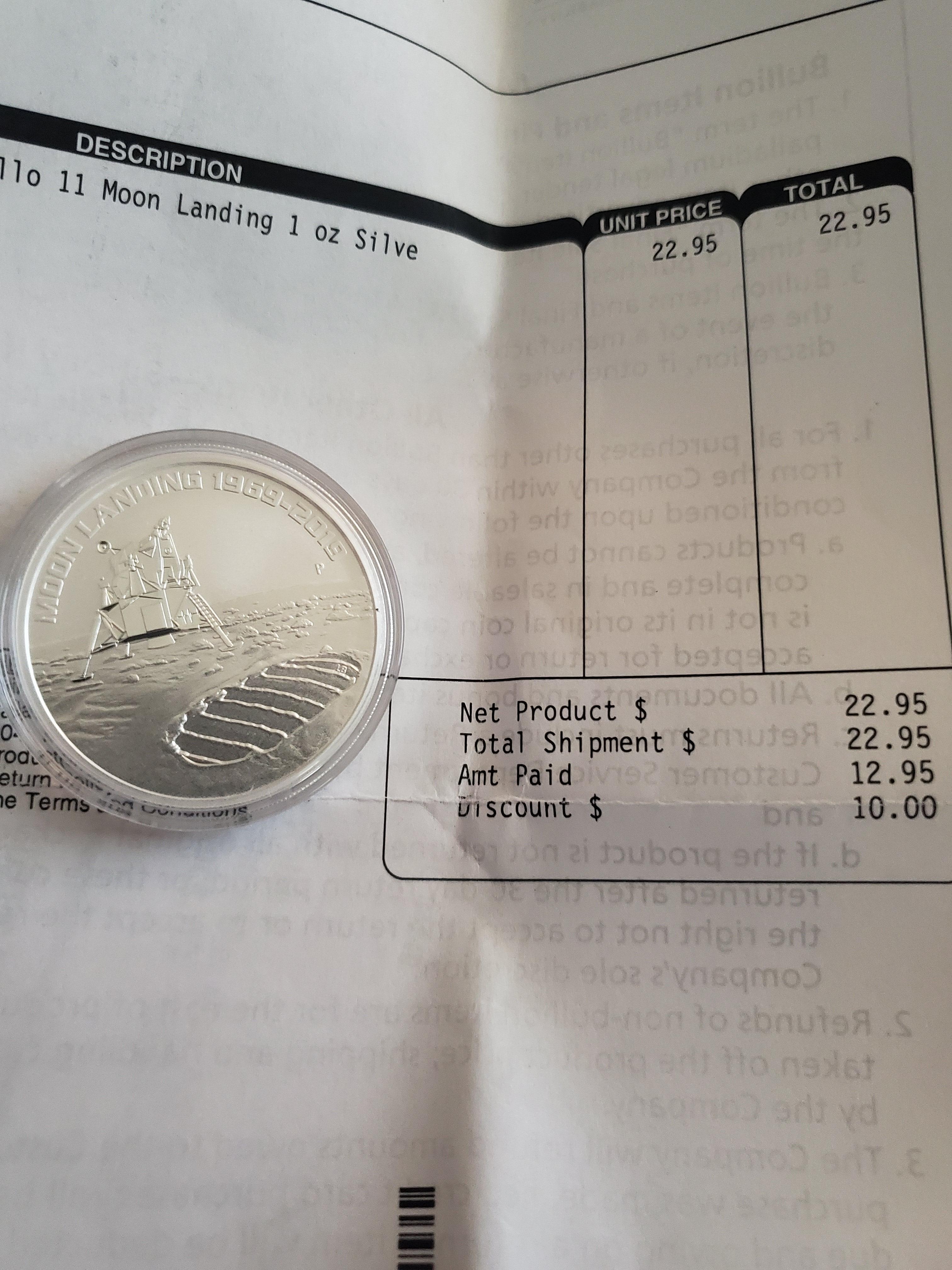 Thanks to Modern Coin Mart, got a fantastic coin under spot. I wish the