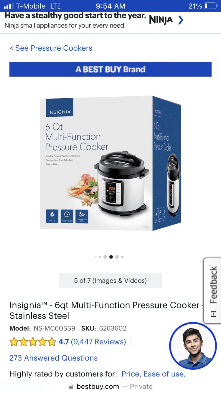 Does anyone have experience with this pressure cooker? Or