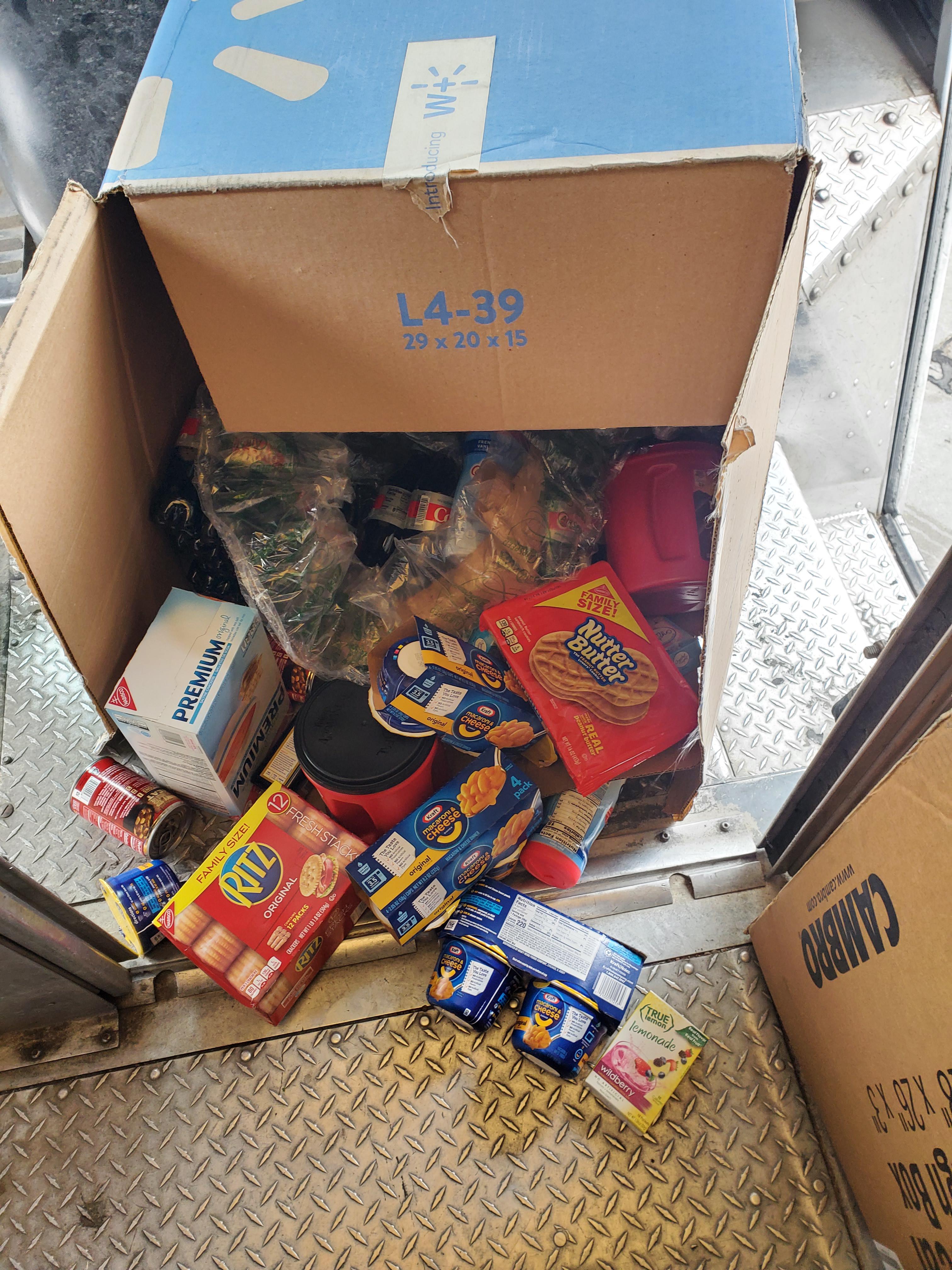 I hate Walmart boxes. Not only did the box break, but their street was