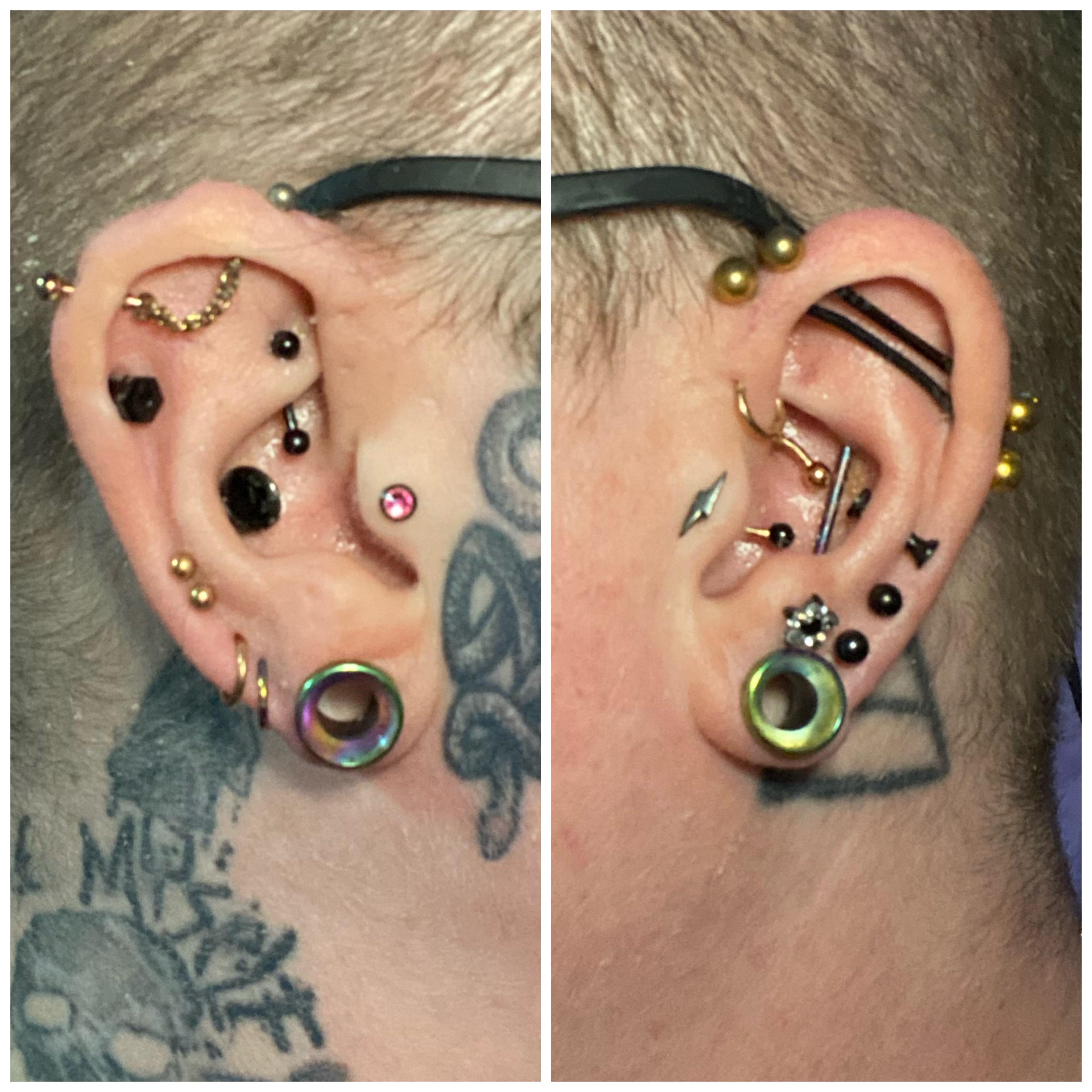 My ears! (My lobes have had a lot of trauma which I’ll happily explain
