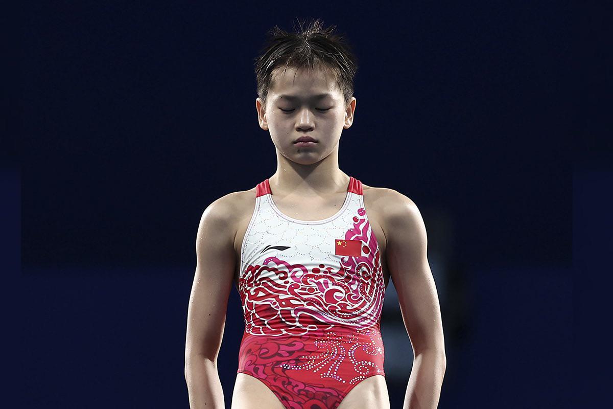 Hend Zaza is a 12 year old table tennis player from Syria. She is the