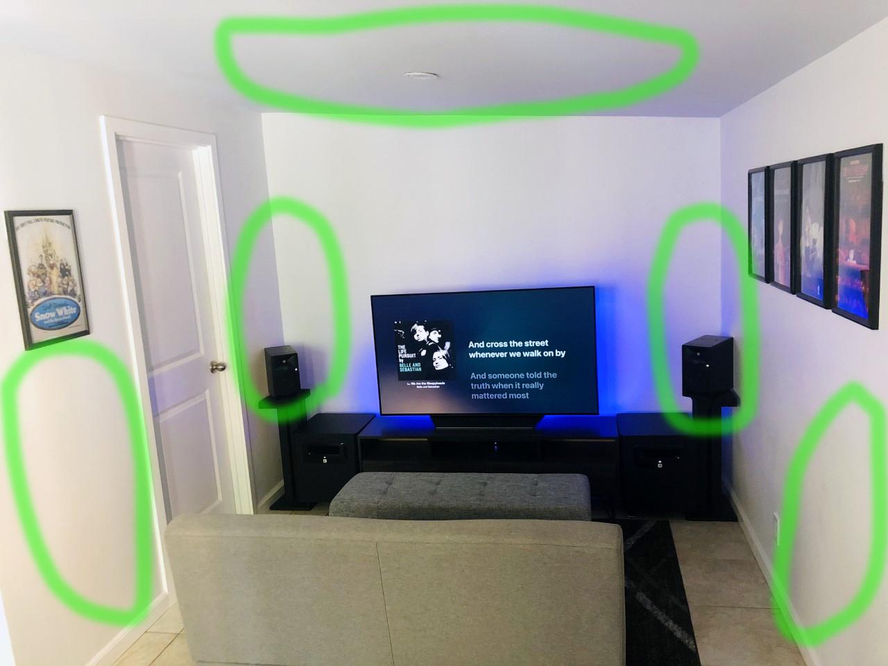 Will Putting 4 Inch Thick Acoustic Panels Here Noticeably NonPlacebo