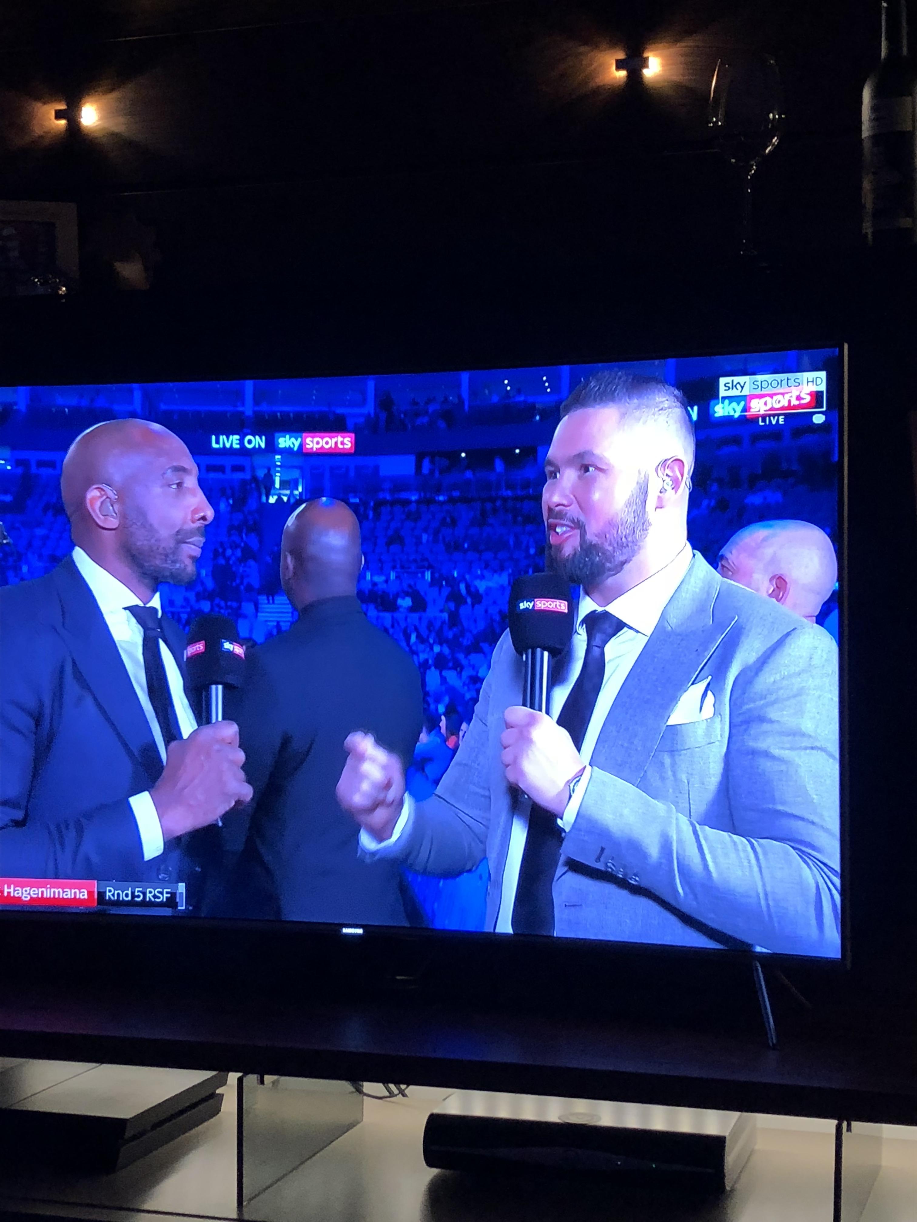 How is Jonny Nelson a long retired boxer in better shape than Tony