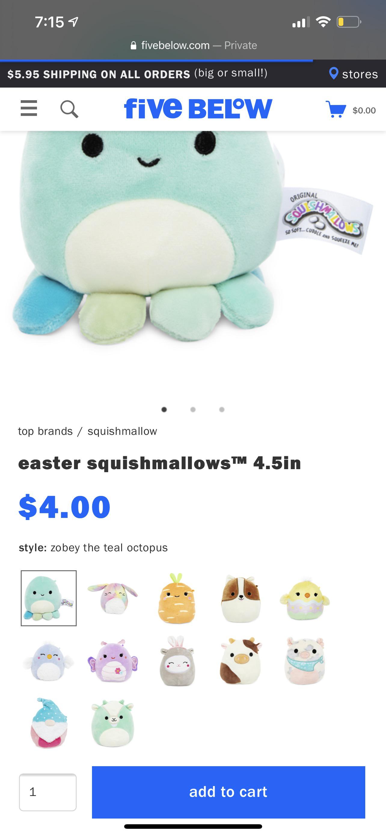 5 BELOW RESTOCK 💕 i was finally able to get rosie and ronnie! r