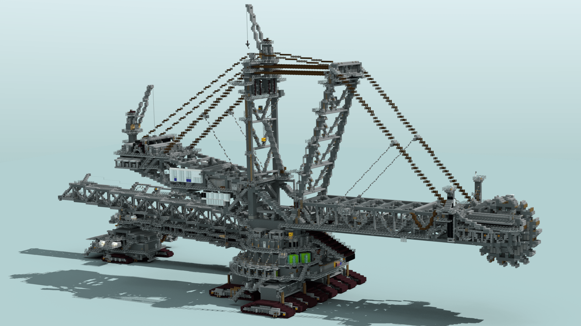 BucketWheel Excavator Bagger 288 r/Minecraft