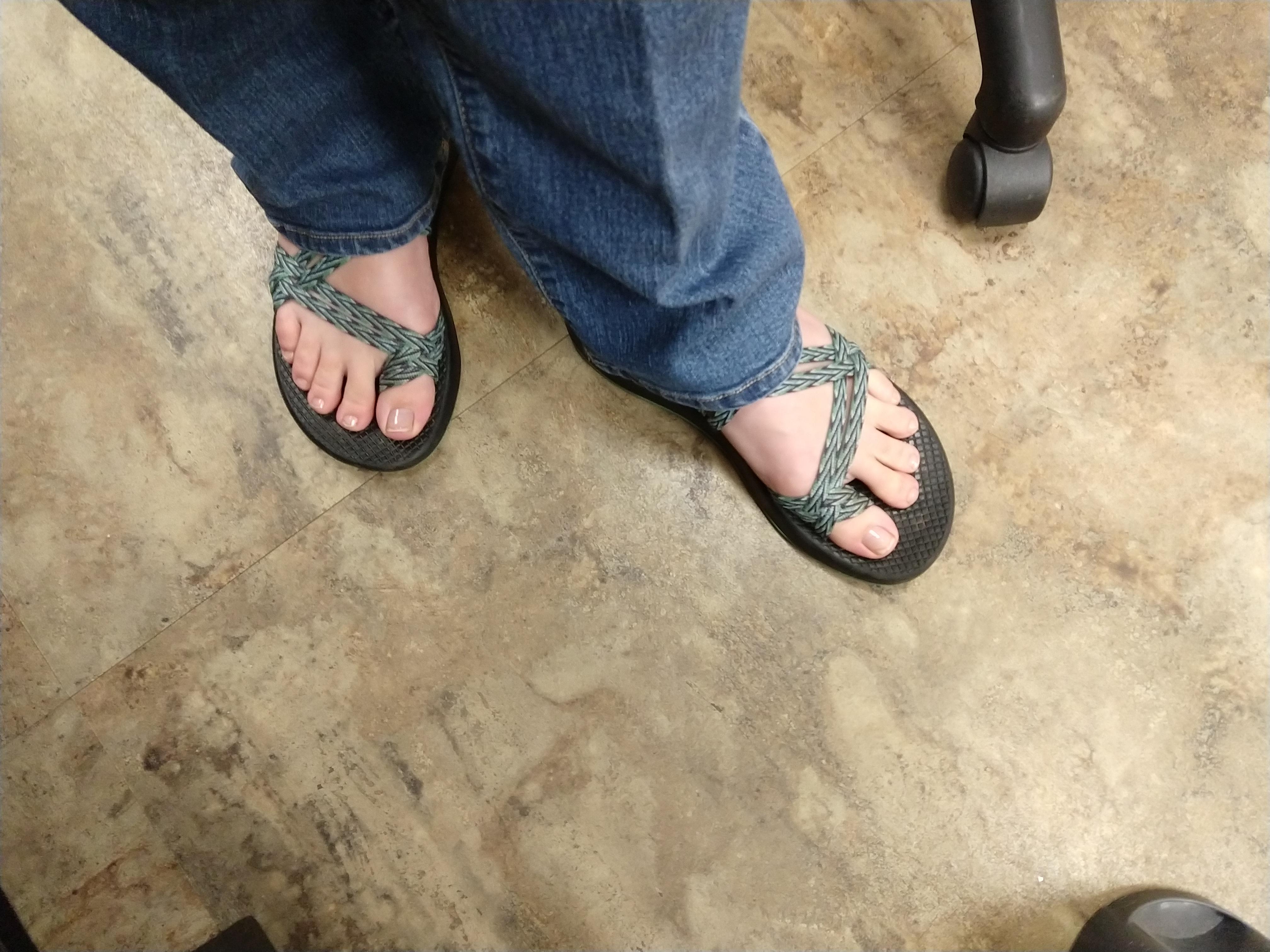 Happiness is wearing my Chacos to work on casual day! r/Chacos