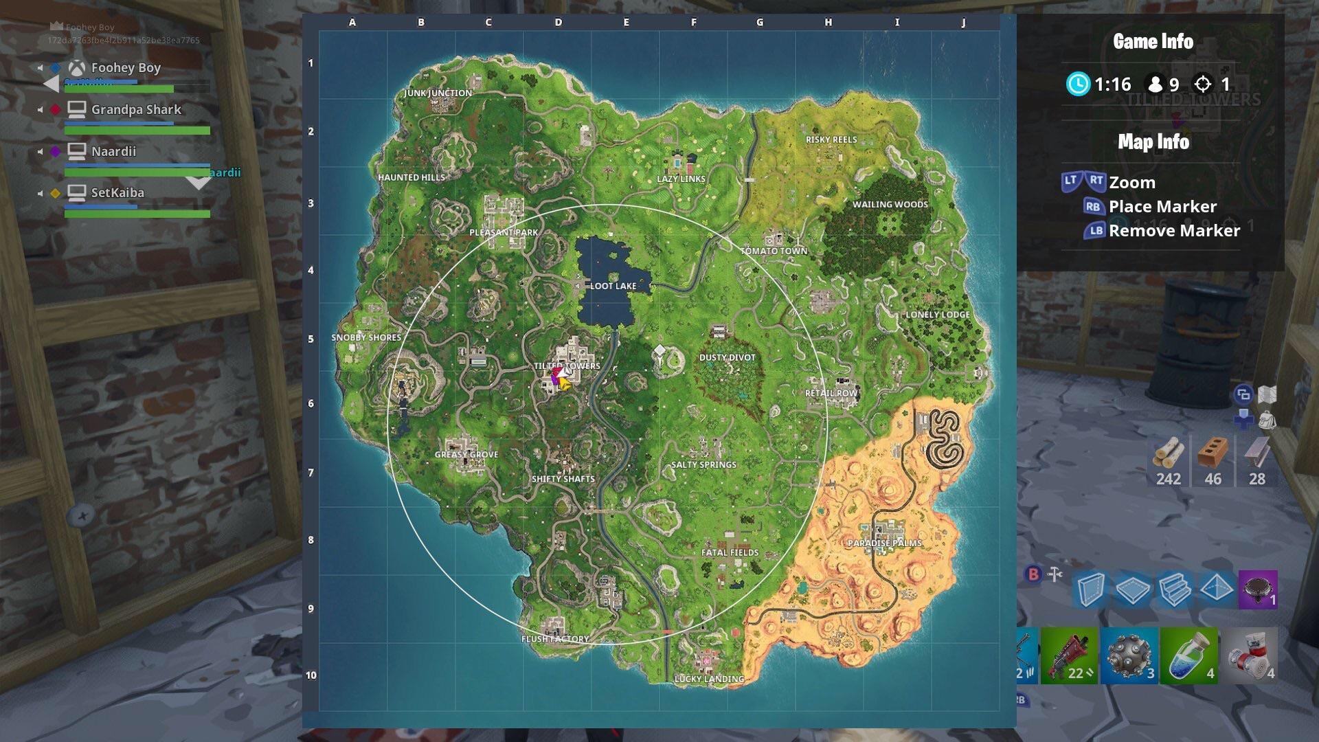 Nobody Oceania fortnite servers r/FortNiteBR