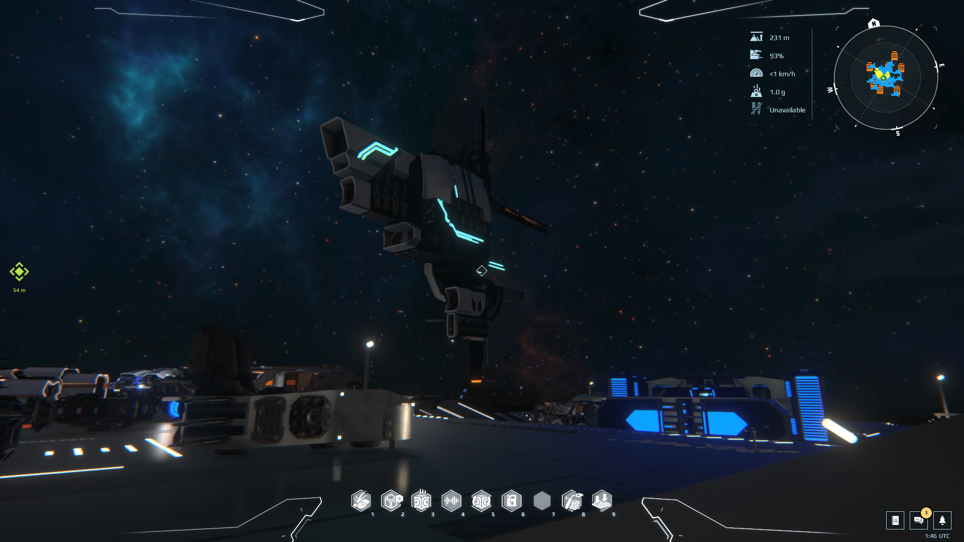 Gotta be one of the coolest ships I've seen r/DualUniverse