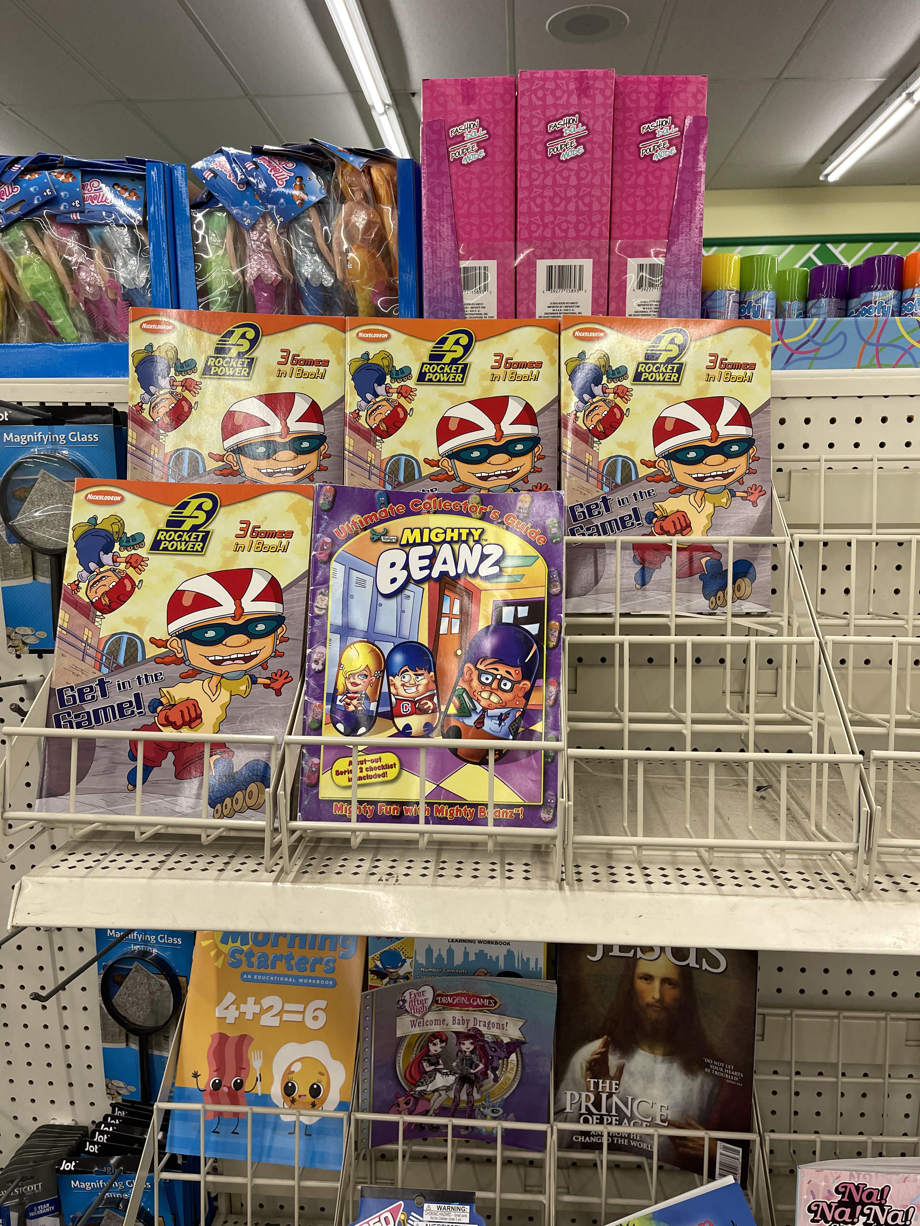 Local Dollar Tree was selling activity books with 2003 & 2004 copyright