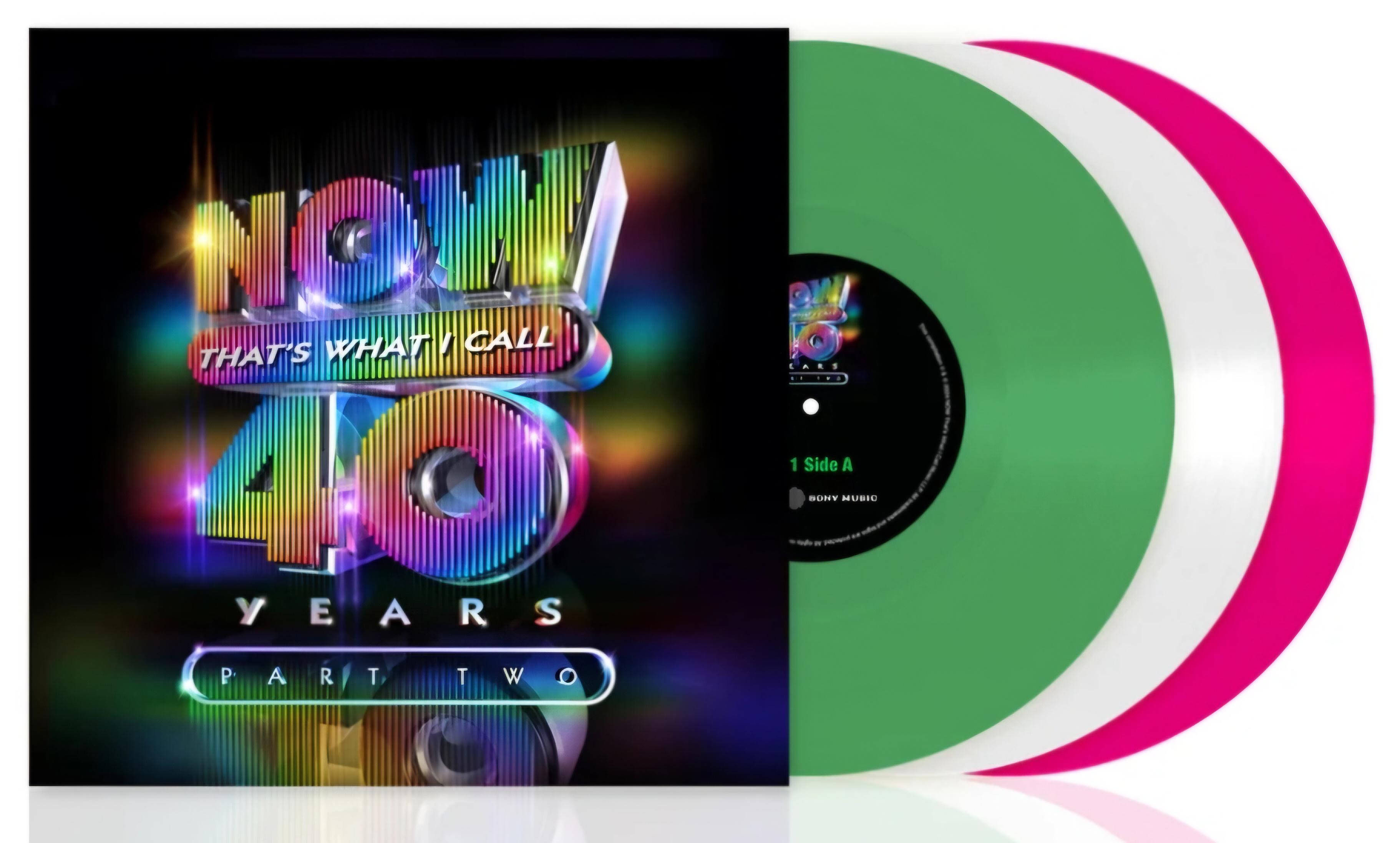 NOW That's What I Call 40 Years Part Two (Triple Vinyl Set Pressed
