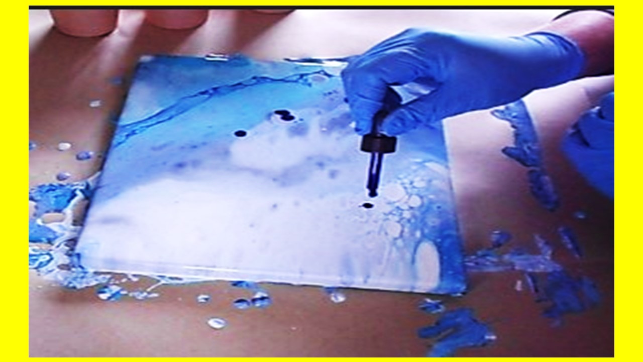 Acrylic Pour Painting With Alcohol Best Painting Collection