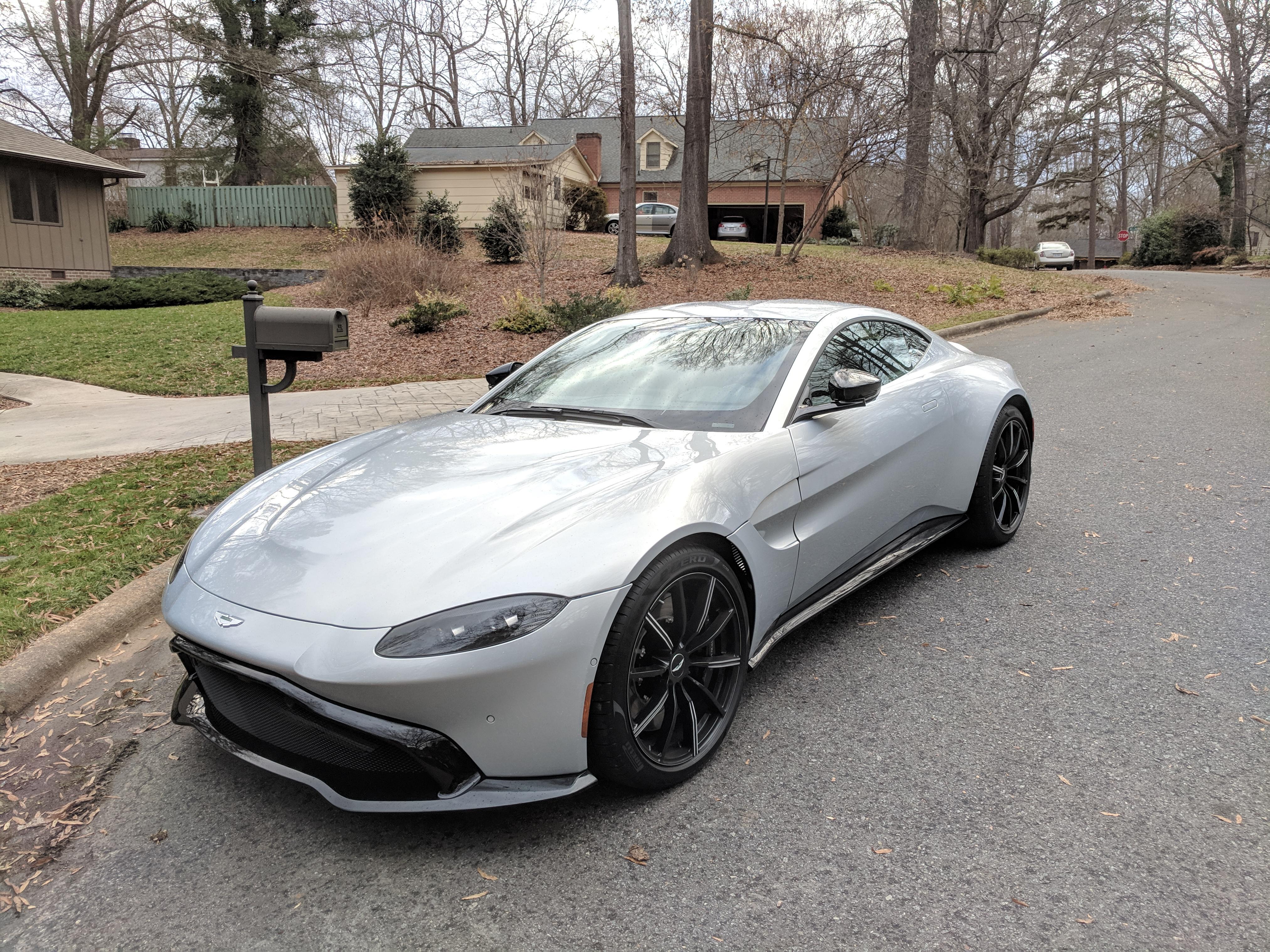 It's always been my dream to drive an Aston Martin. Today that dream