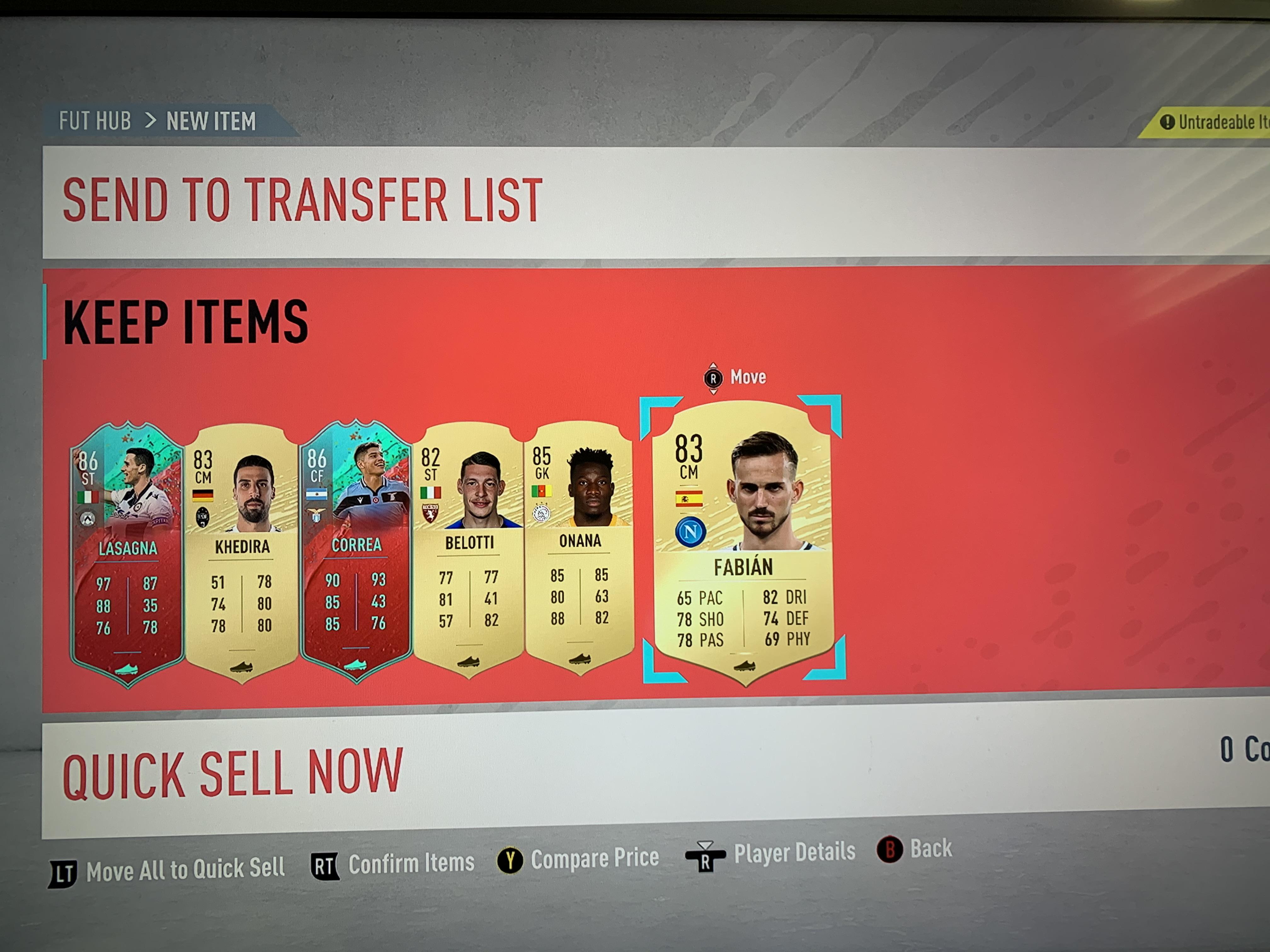 6 Player Pick Results FIFA