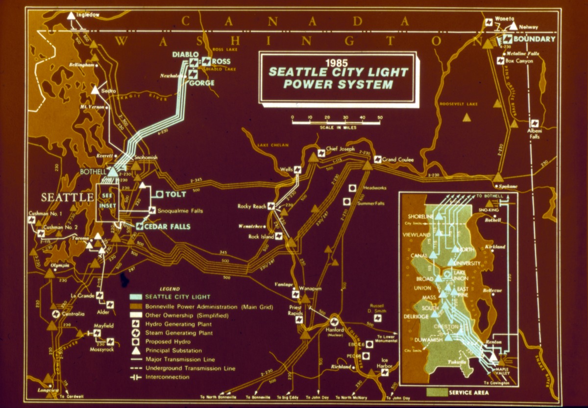 Seattle City Light Power Transmission [1200 x 833] r/MapPorn
