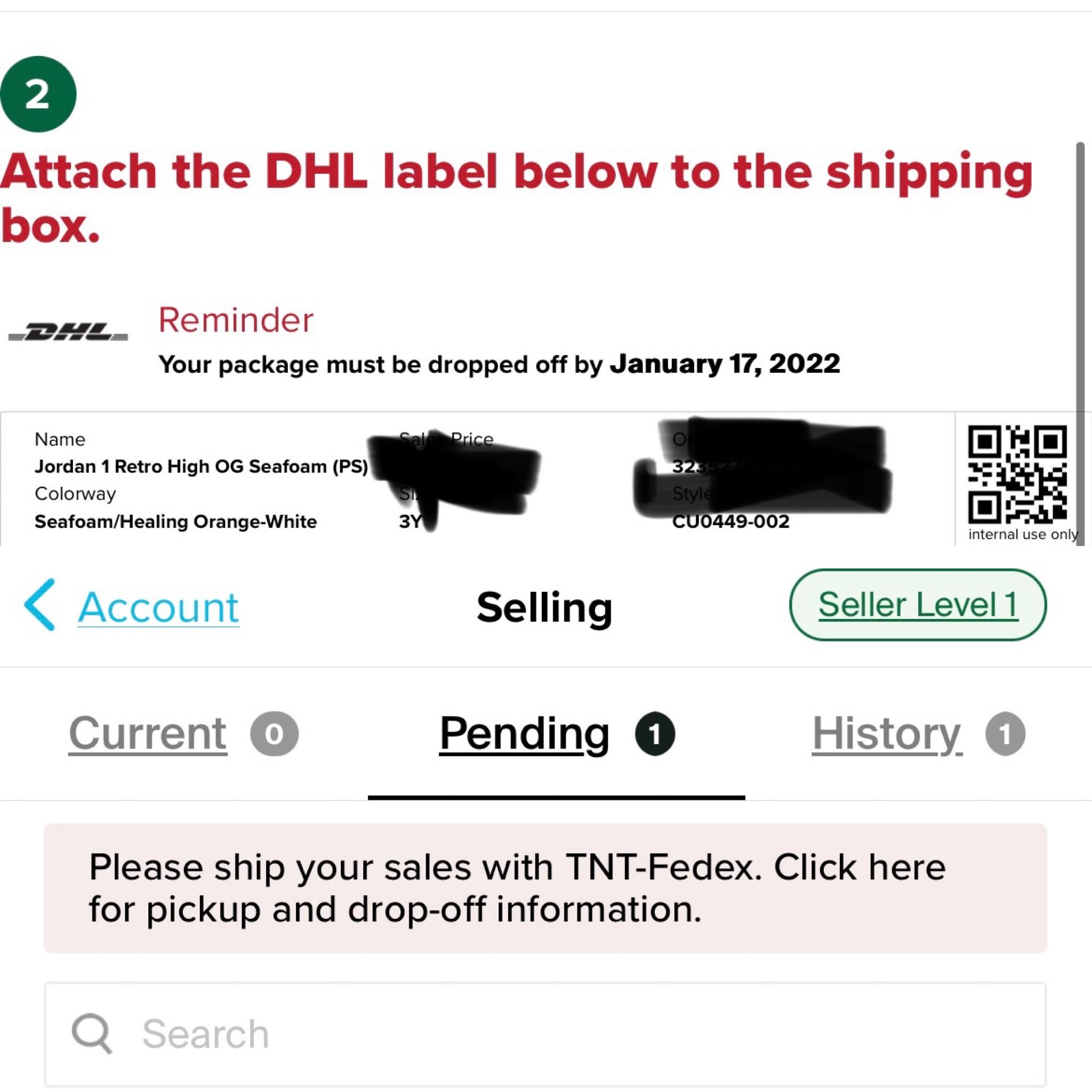 Stockx Australia issue. Pick up order with tnt fed ex but packing slip is for dhl? r/stockx