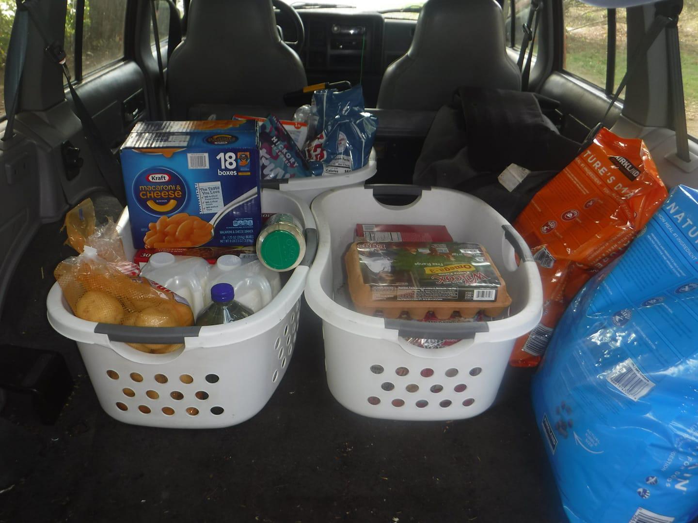 Anybody else use laundry baskets instead of boxes? r/Costco