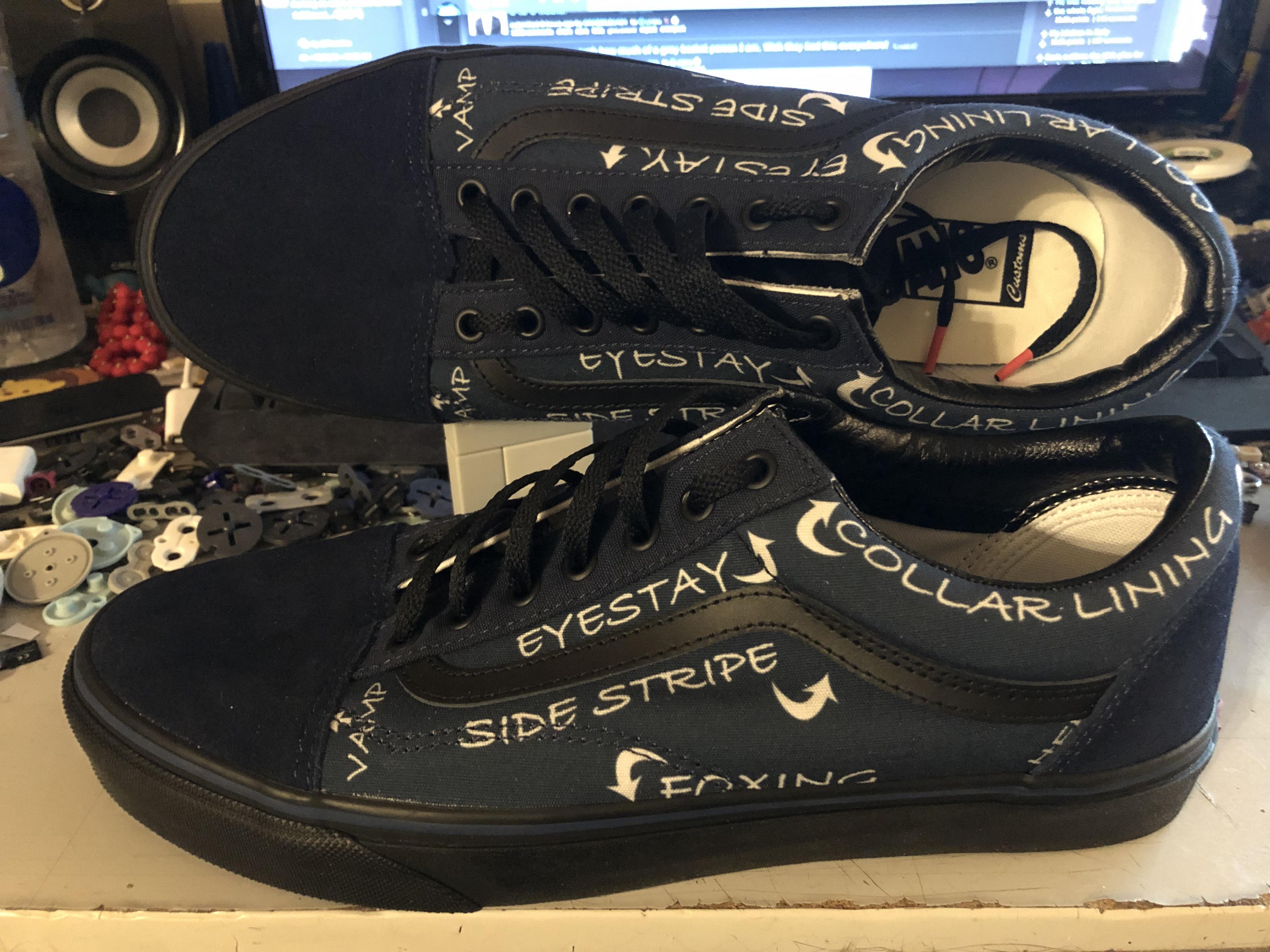 Got my first pair of customs in! Relatively happy with the results