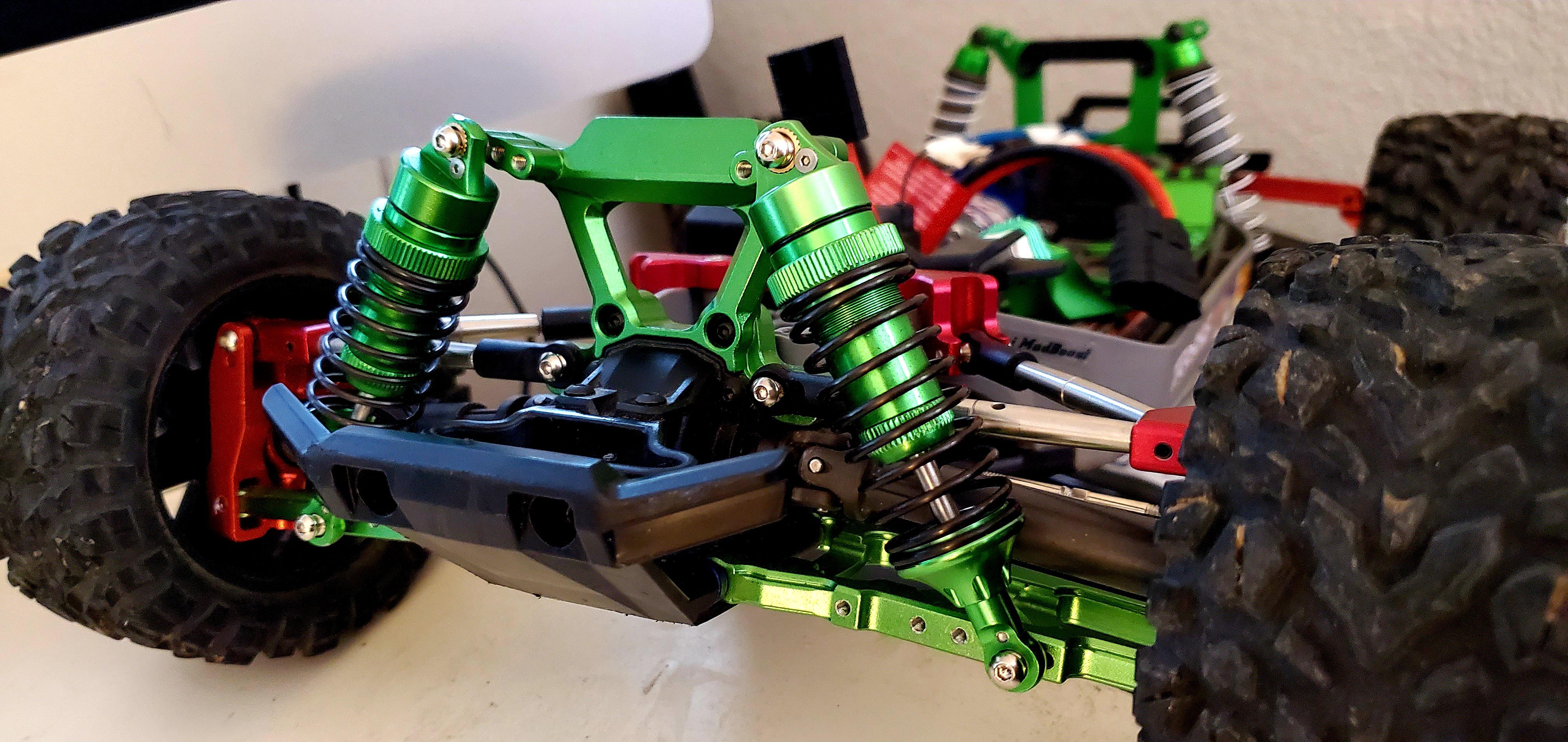 Christmas concept Traxxas 1/10 "shelf queen" roadster.. Vileneon motor