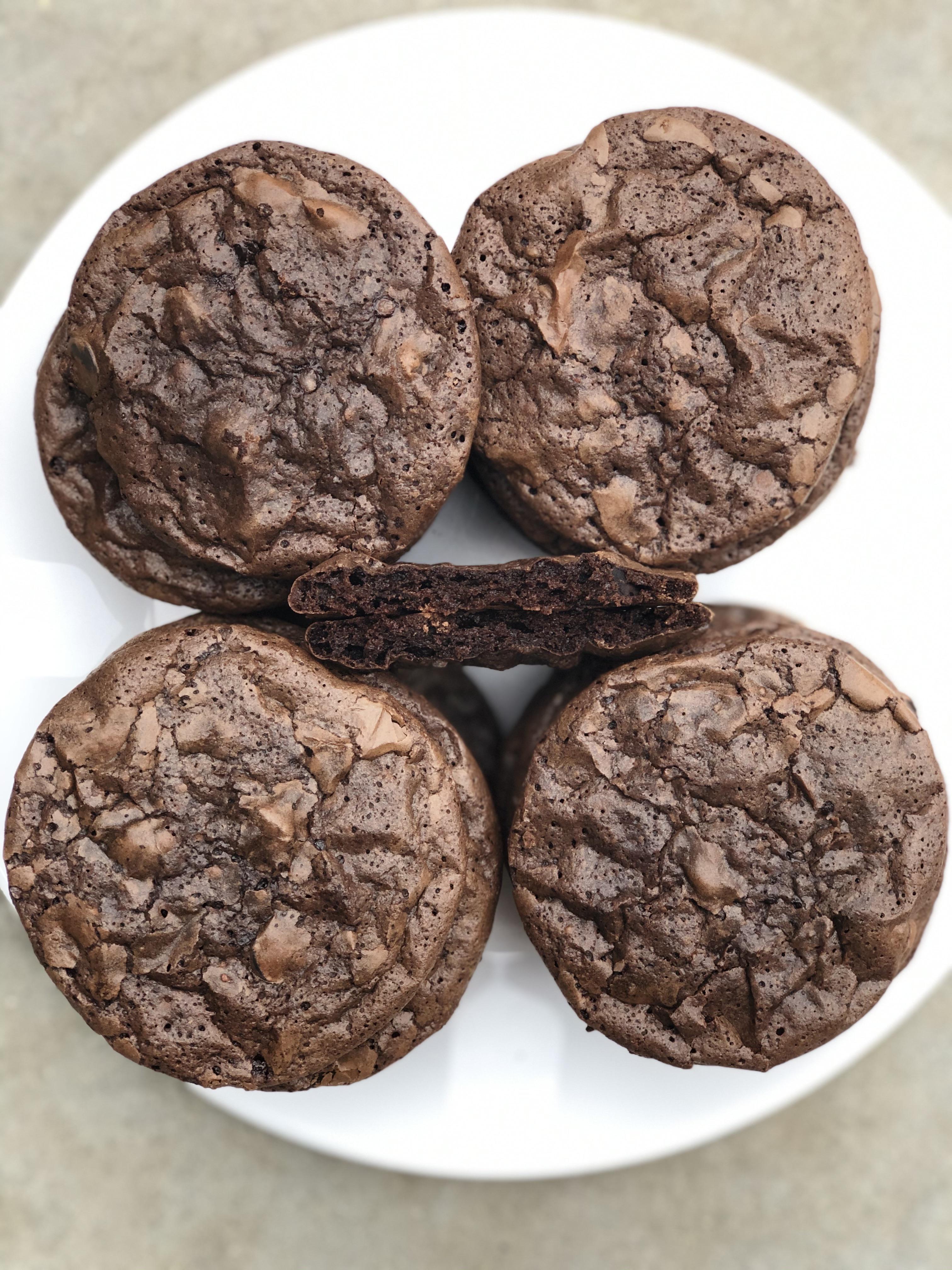 [homemade] Giada De Laurentiss Double Chocolate and Espresso Cookies