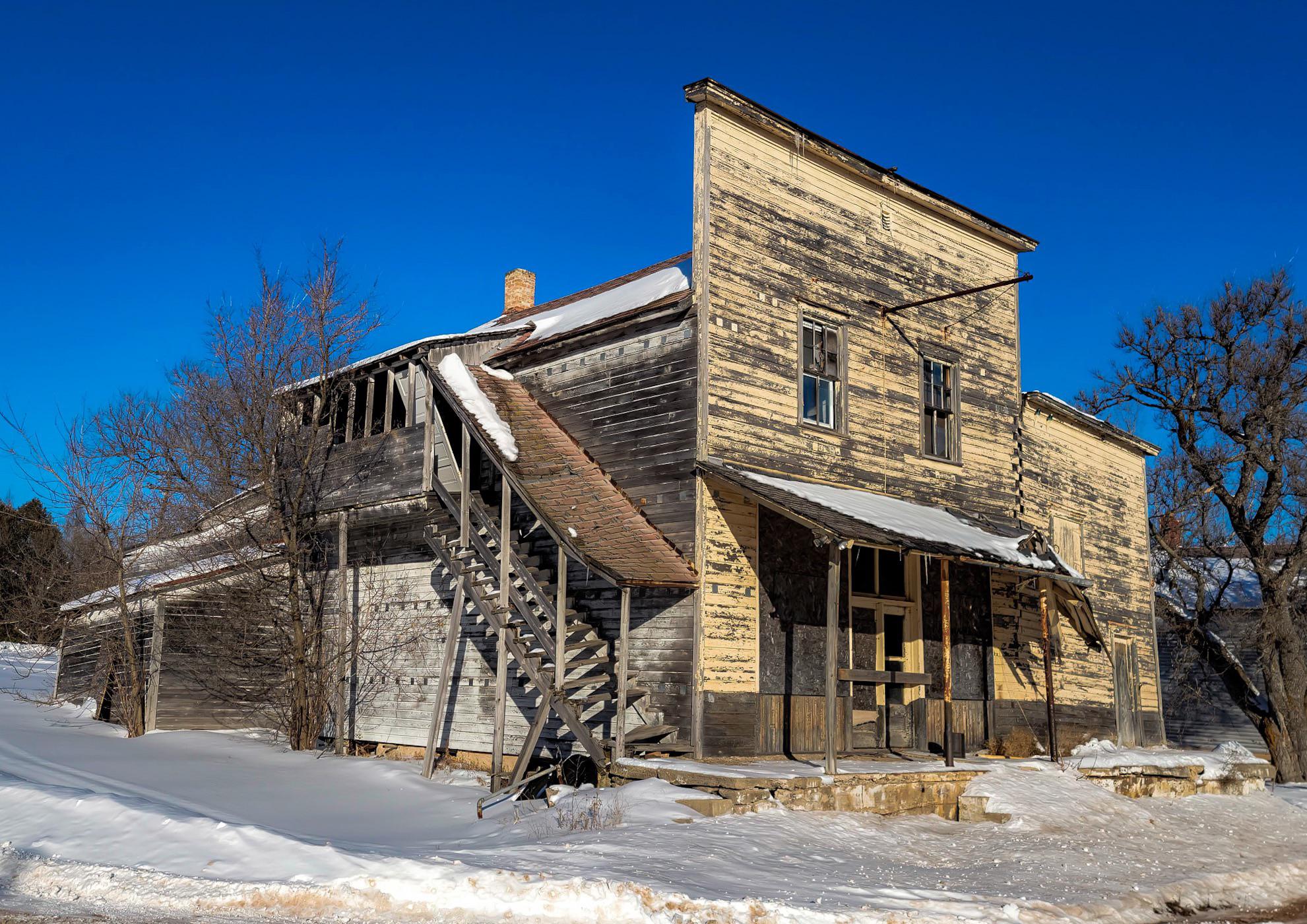 An old IGA store in Watson Michigan. Unfortunately the sign is now gone