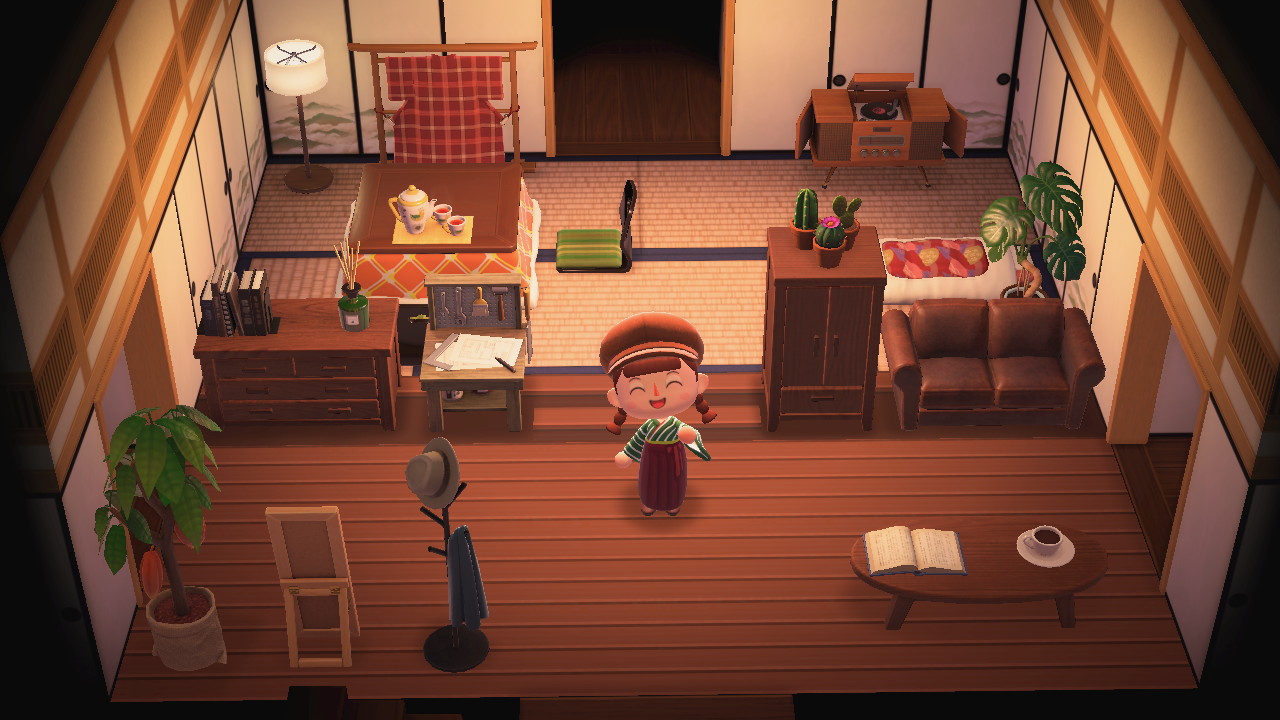 Wanted my main room to be half Tatami, half wooden floor it worked