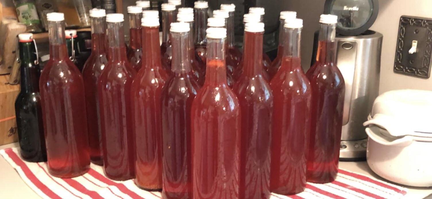 Raspberry Mead I just bottled r/mead