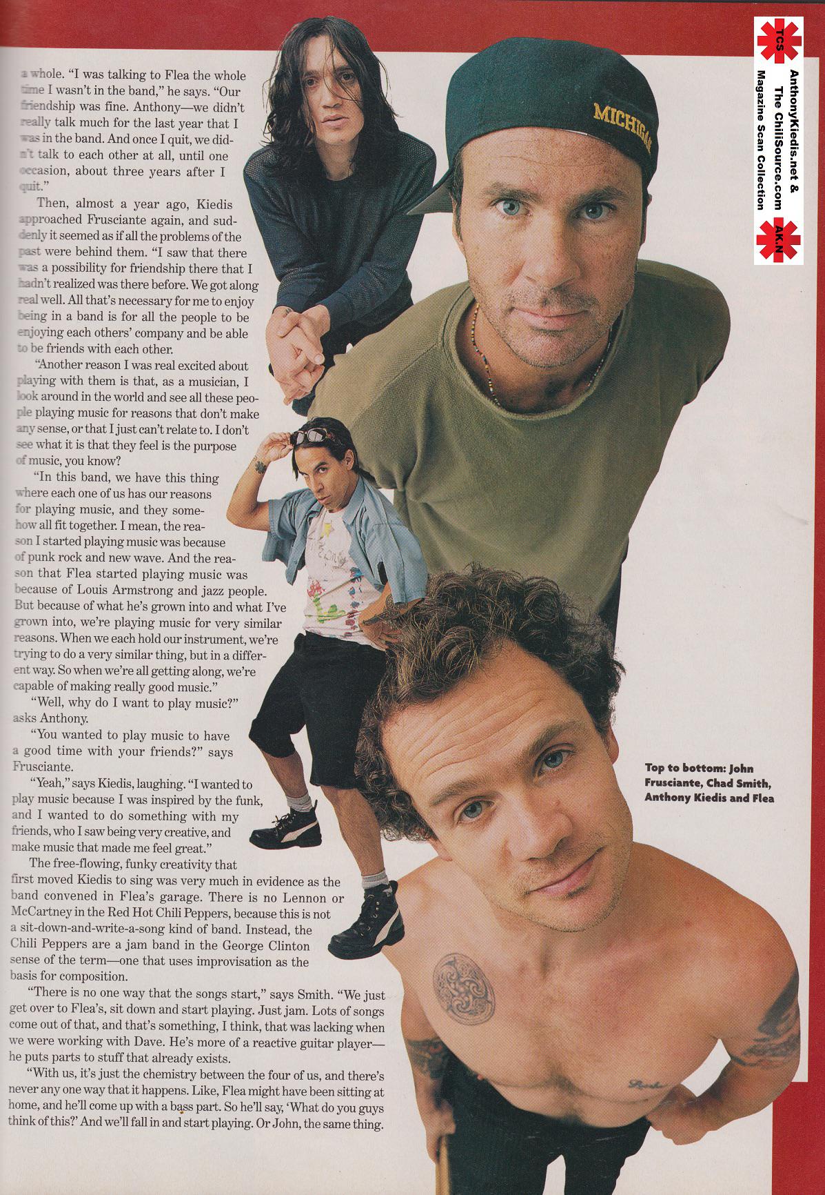 Red Hot Chili Peppers Californication Era