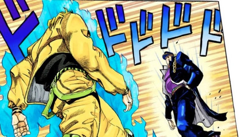 Dio vs Jotaro full fight script english StardustCrusaders