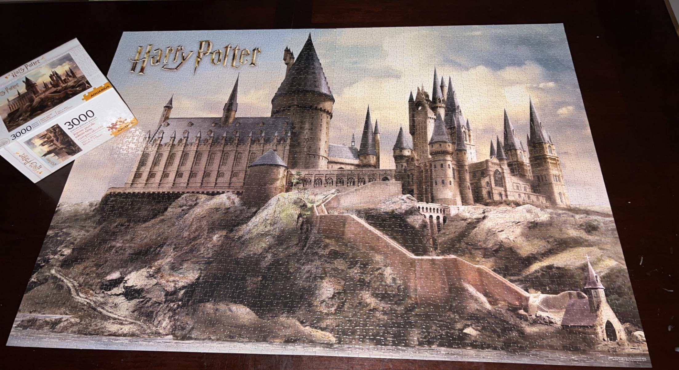 Harry Potter 3000 piece! Probably the hardest puzzle I’ve done to date