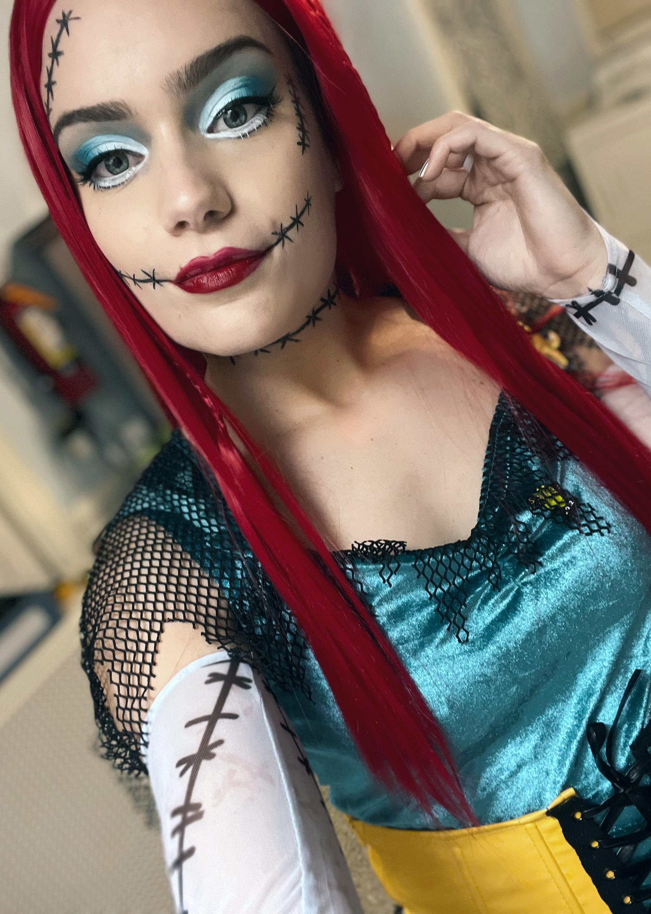 Sally The Nightmare Before Christmas Makeup