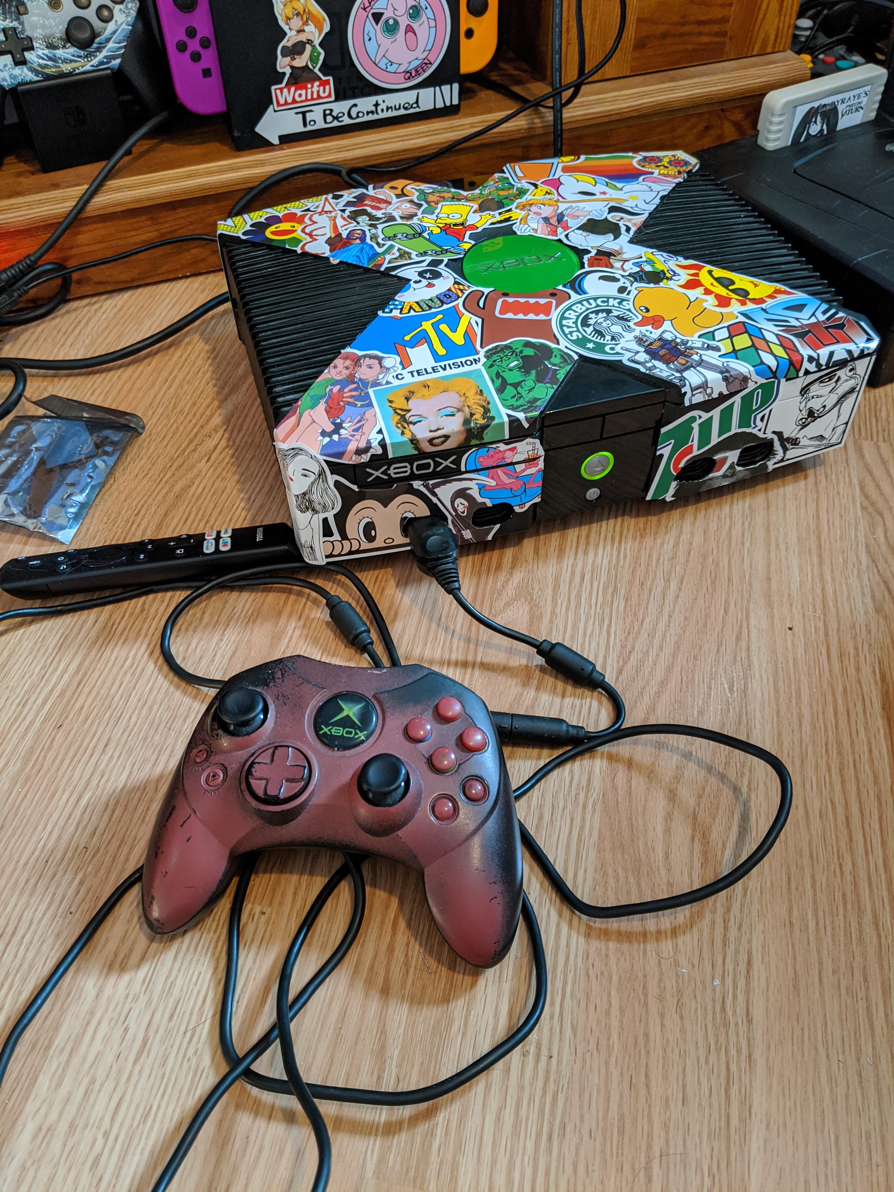 Recently rescued this Xbox from a Thrift Store. Console was in horrible