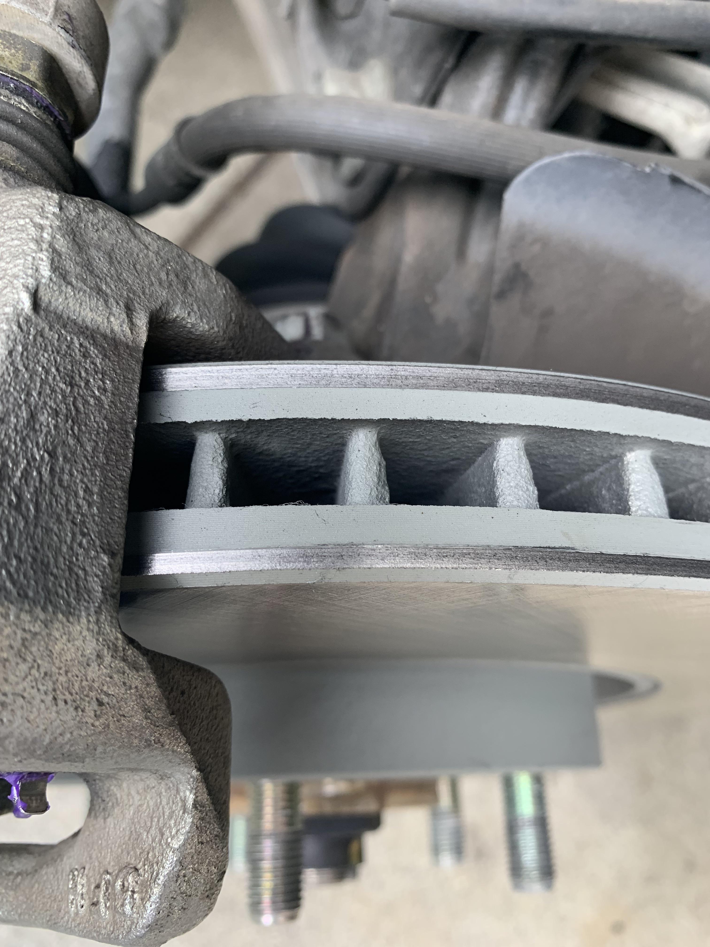 Scraping sound on new brakes and rotors? : r/MechanicAdvice