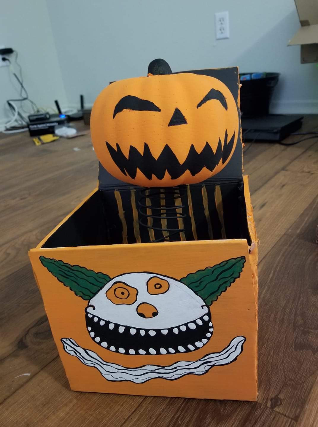Recreated Jack in the box from NBC. r/halloween