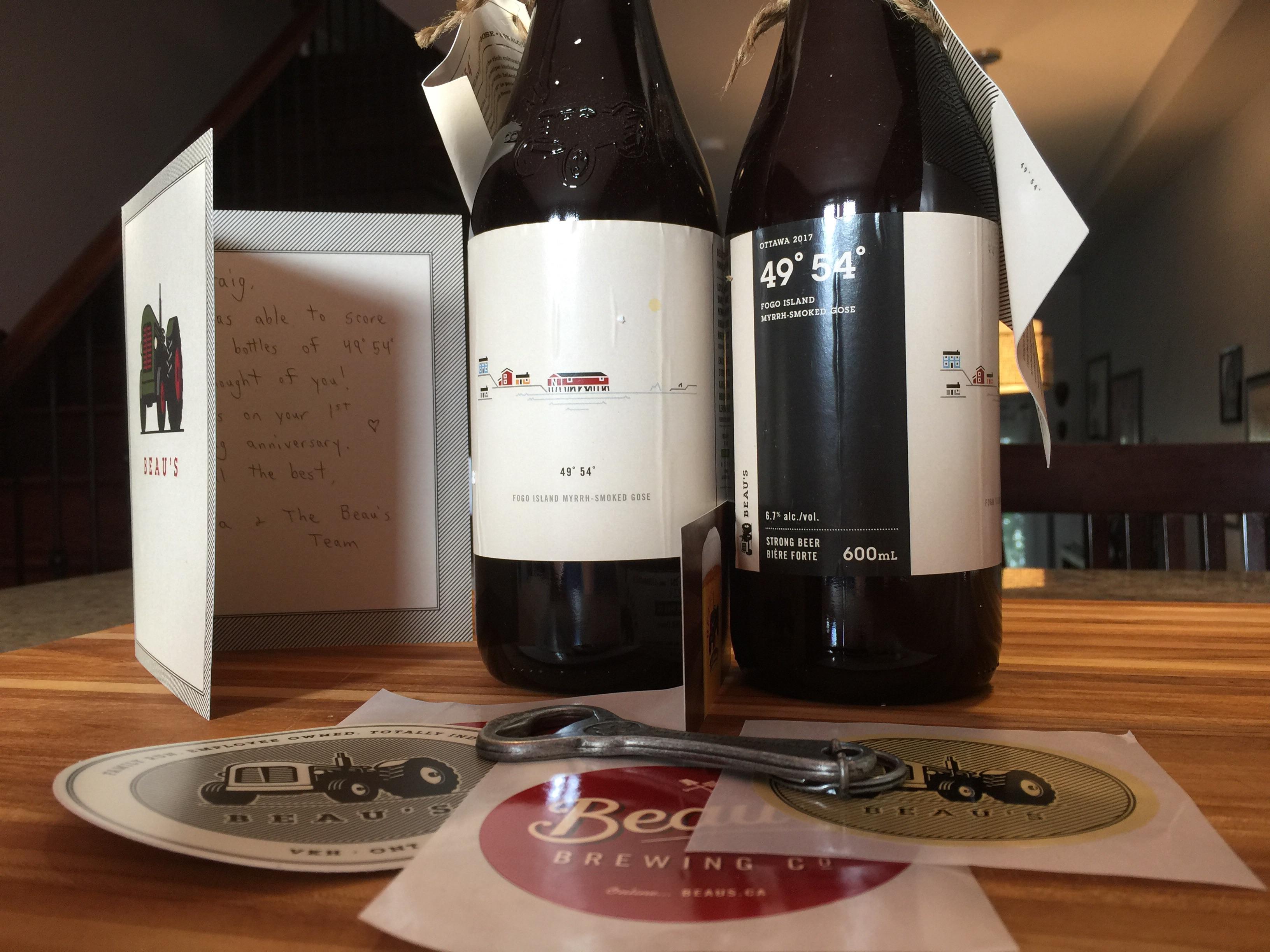 My wife and I got married on Fogo Island, NL last summer. Beau's just