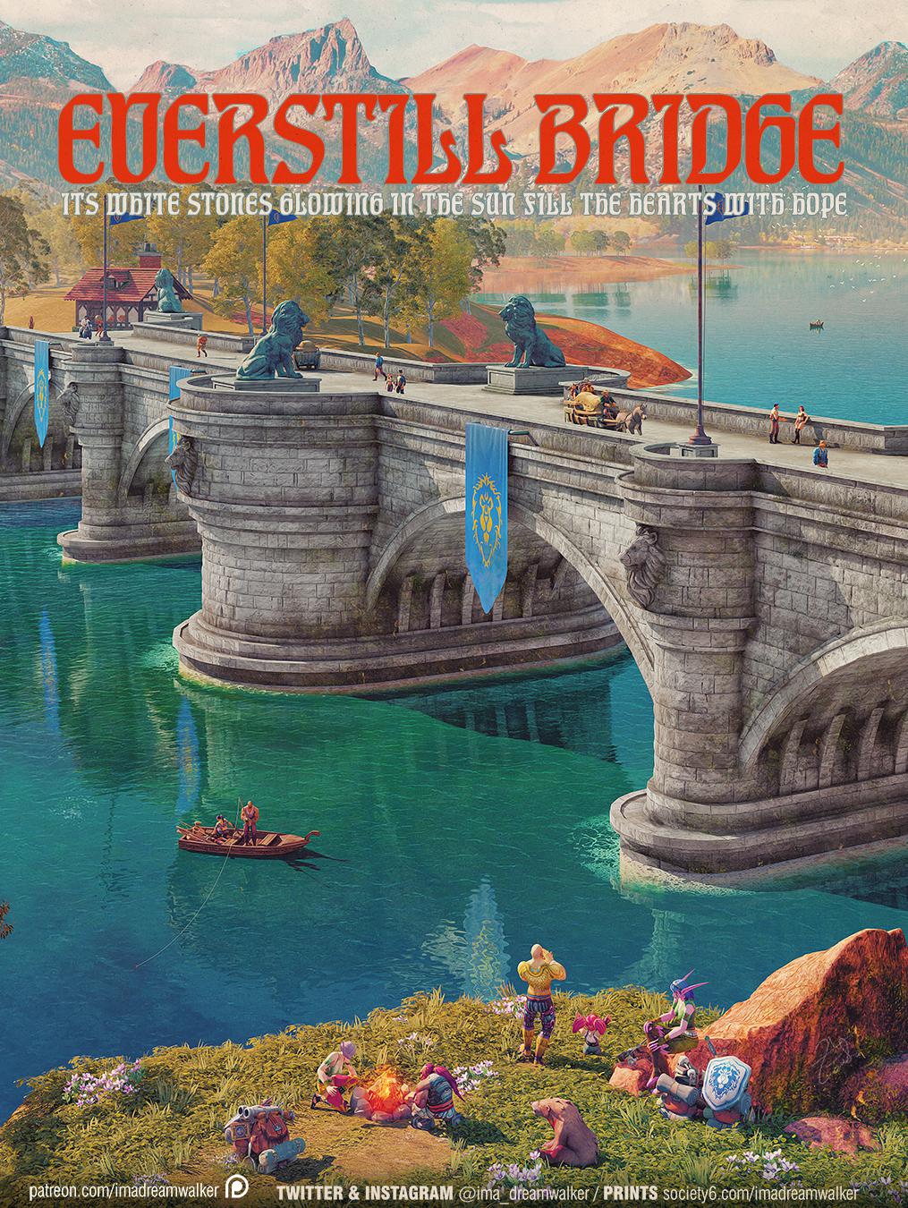Everstill Bridge [By Dreamwalker] Such a symbol of hope for the