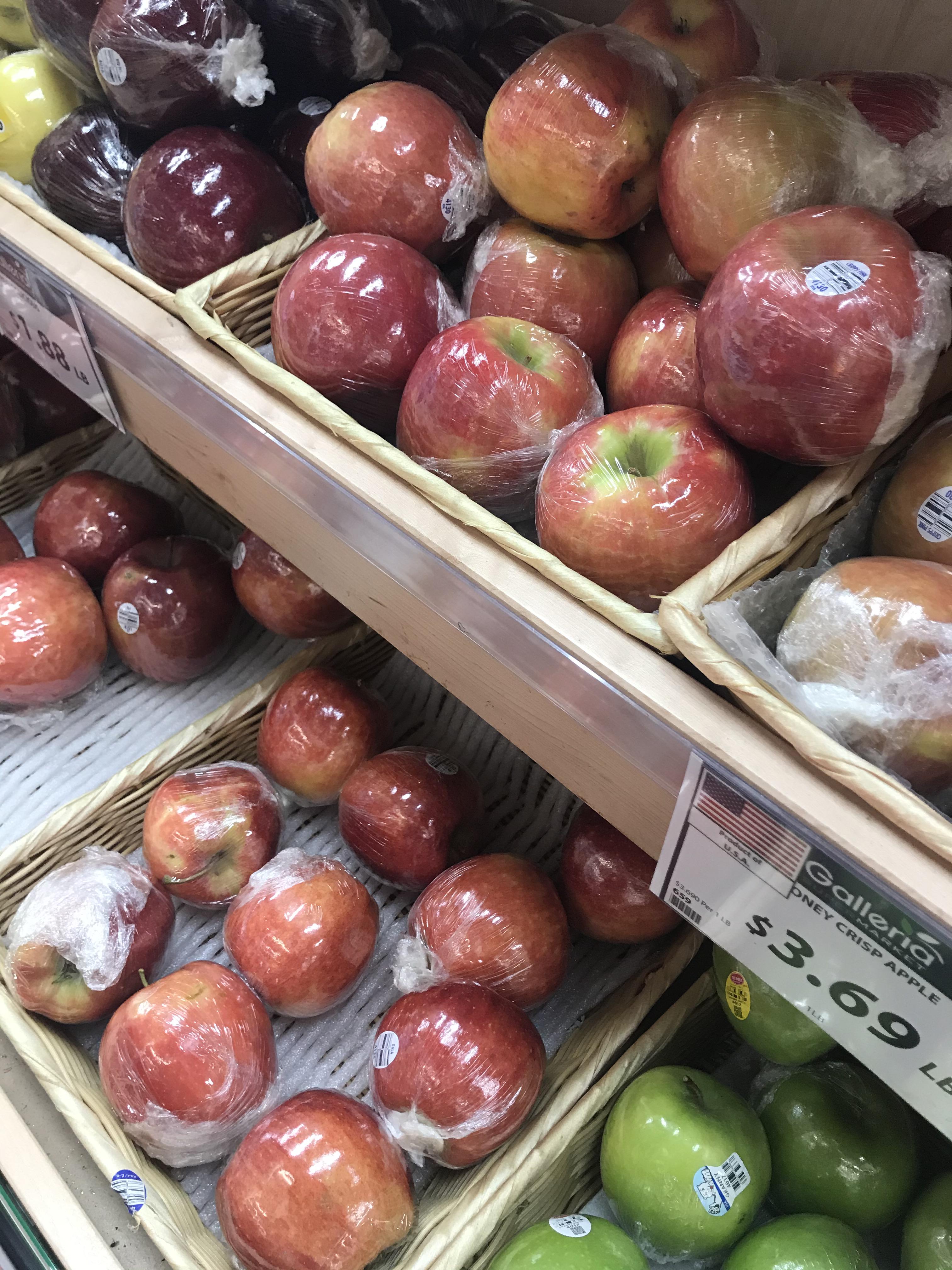 Individually shrink wrapped apples r/EgregiousPackaging