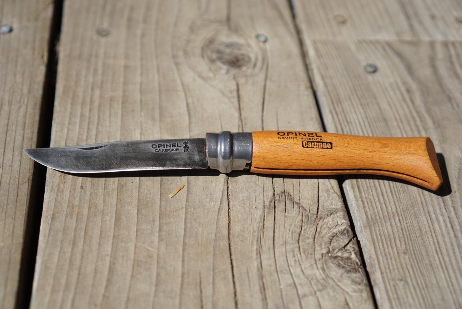 No.8 Fresh patina and linseed oil treatment r/Opinel