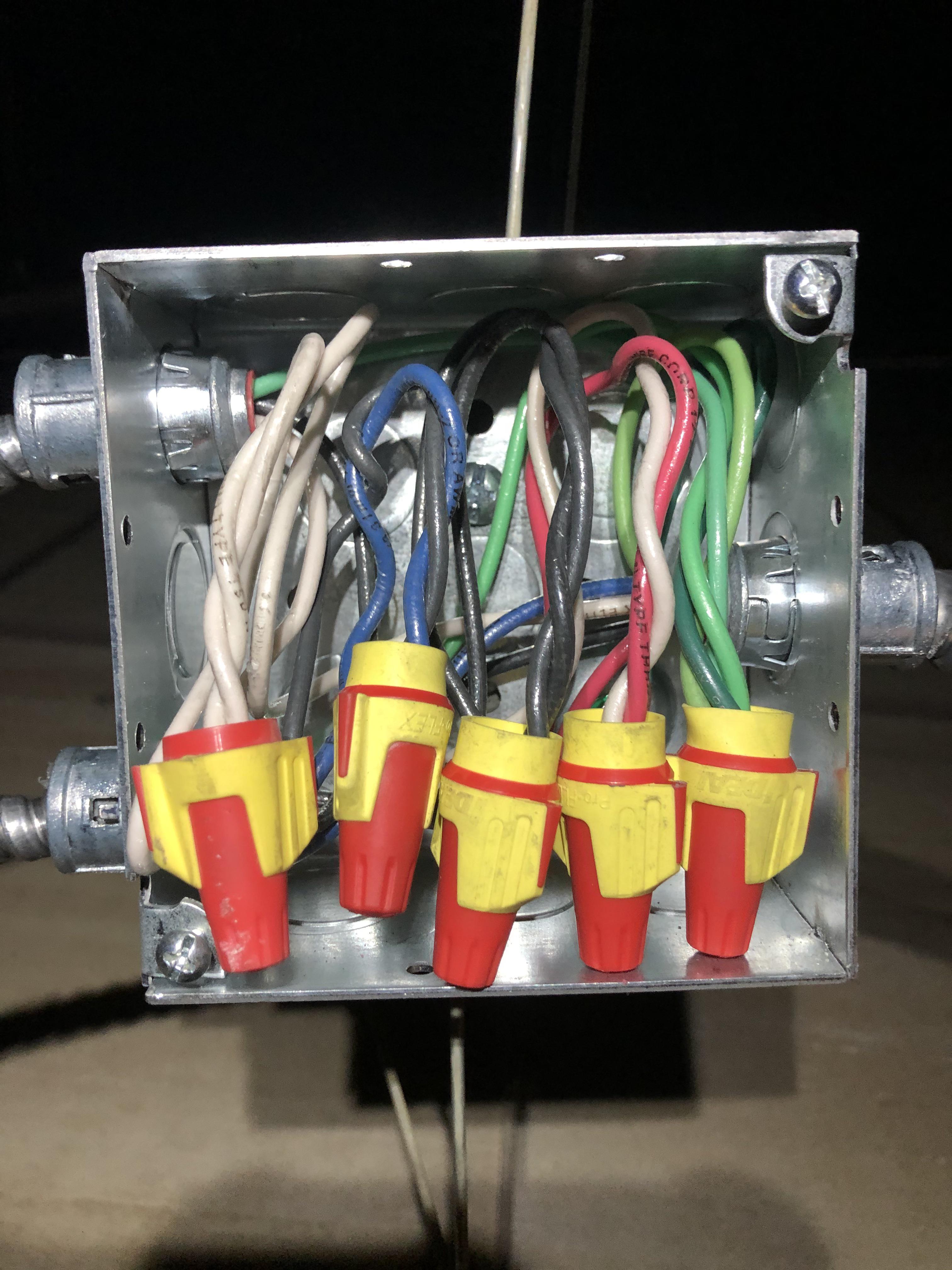 Improving my box makeup r/electricians