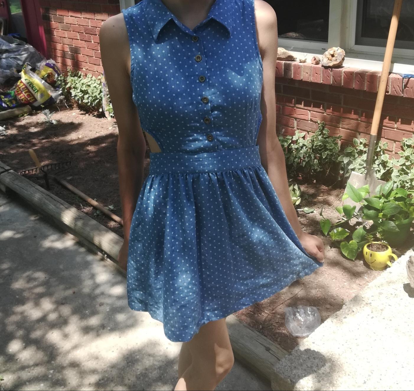 Bought this adorable dress at Goodwill, 6.00. r/ThriftStoreHauls